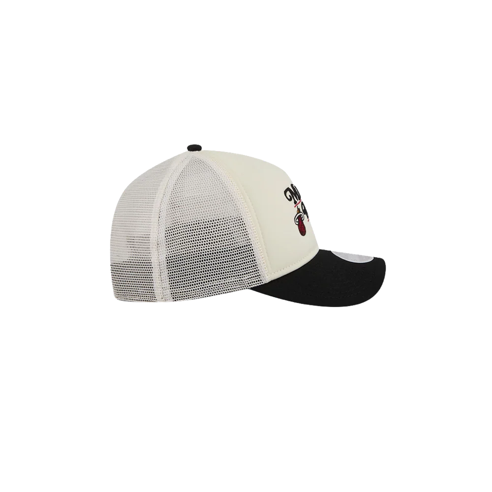 New Era Miami HEAT Retro A-Frame Snapback 6 New Era Miami HEAT Retro A-Frame Snapback