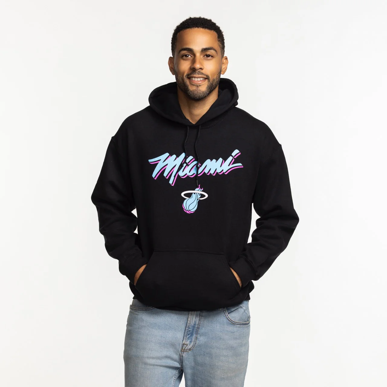 Miami HEAT Original Vice Nights Logo Hoodie
