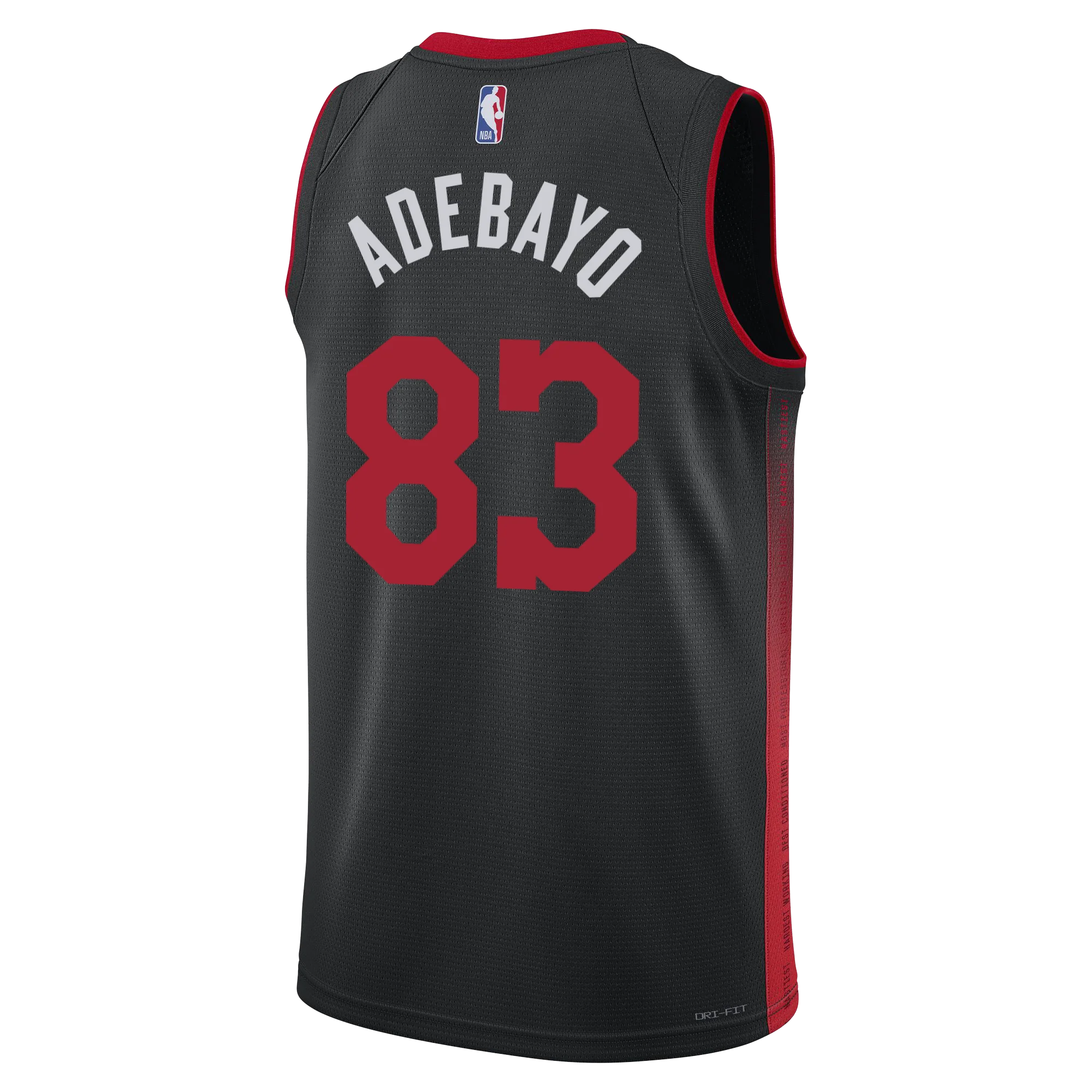 Bam Adebayo Nike HEAT Culture “83-Point Game” Swingman Jersey 3 Bam Adebayo Nike HEAT Culture “83-Point Game” Swingman Jersey