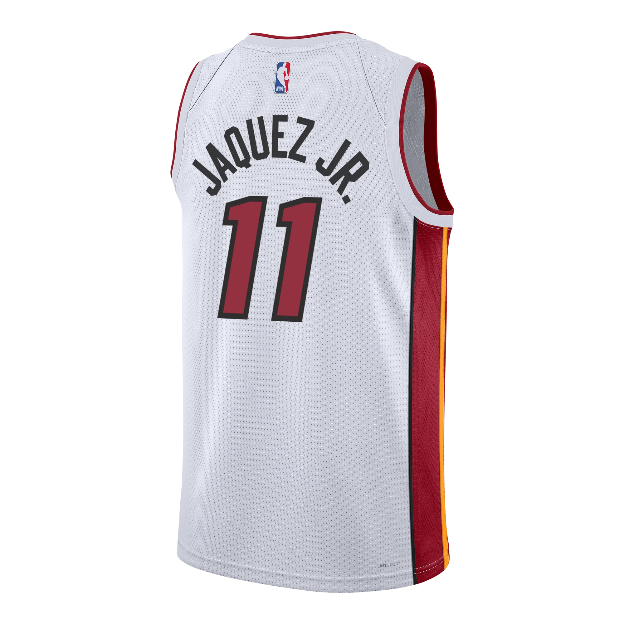 Jaime Jaquez Jr. Nike Miami HEAT Association White Swingman Jersey 2 Jaime Jaquez Jr. Nike Miami HEAT Association White Swingman Jersey