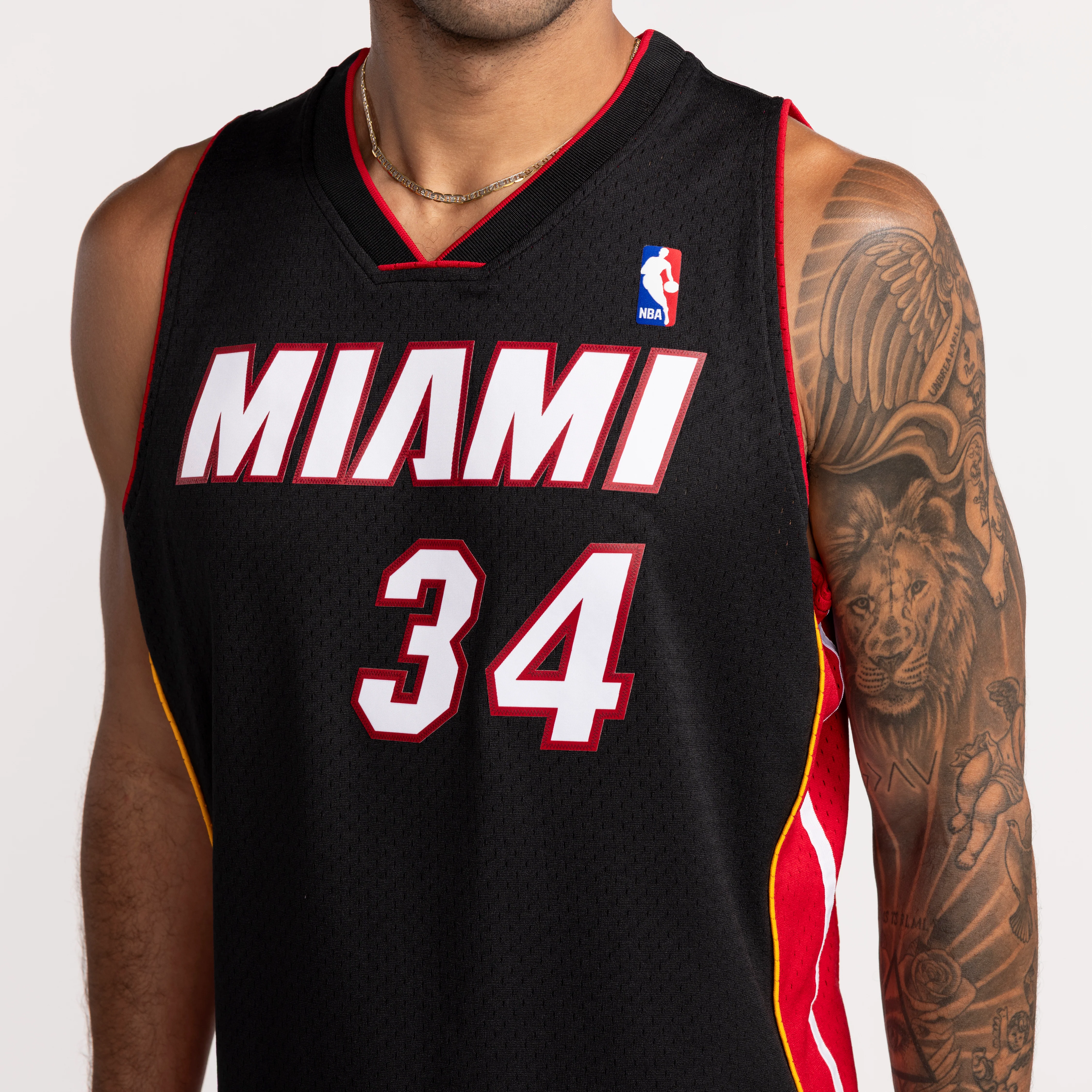 Ray Allen Mitchell & Ness Miami HEAT 2012-13 Swingman Jersey 3 Ray Allen Mitchell & Ness Miami HEAT 2012-13 Swingman Jersey