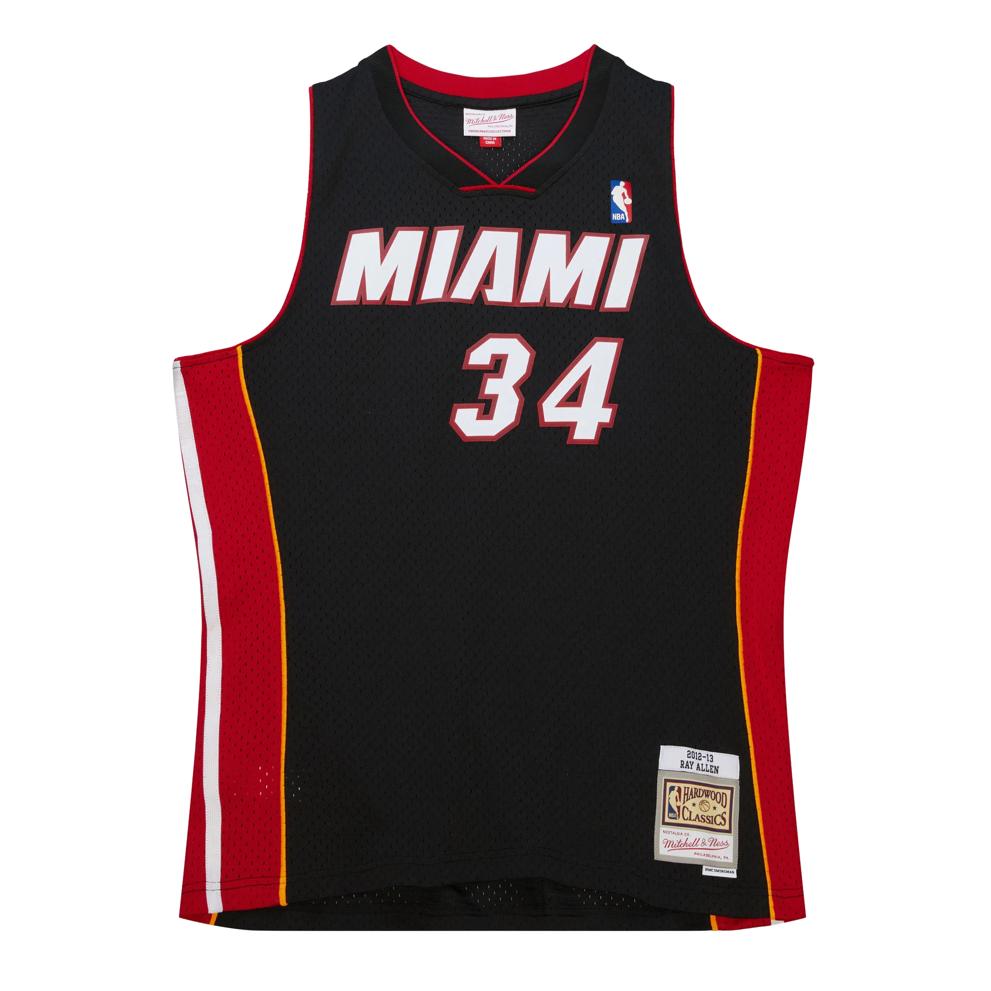 Ray Allen Mitchell & Ness Miami HEAT 2012-13 Swingman Jersey 5 Ray Allen Mitchell & Ness Miami HEAT 2012-13 Swingman Jersey