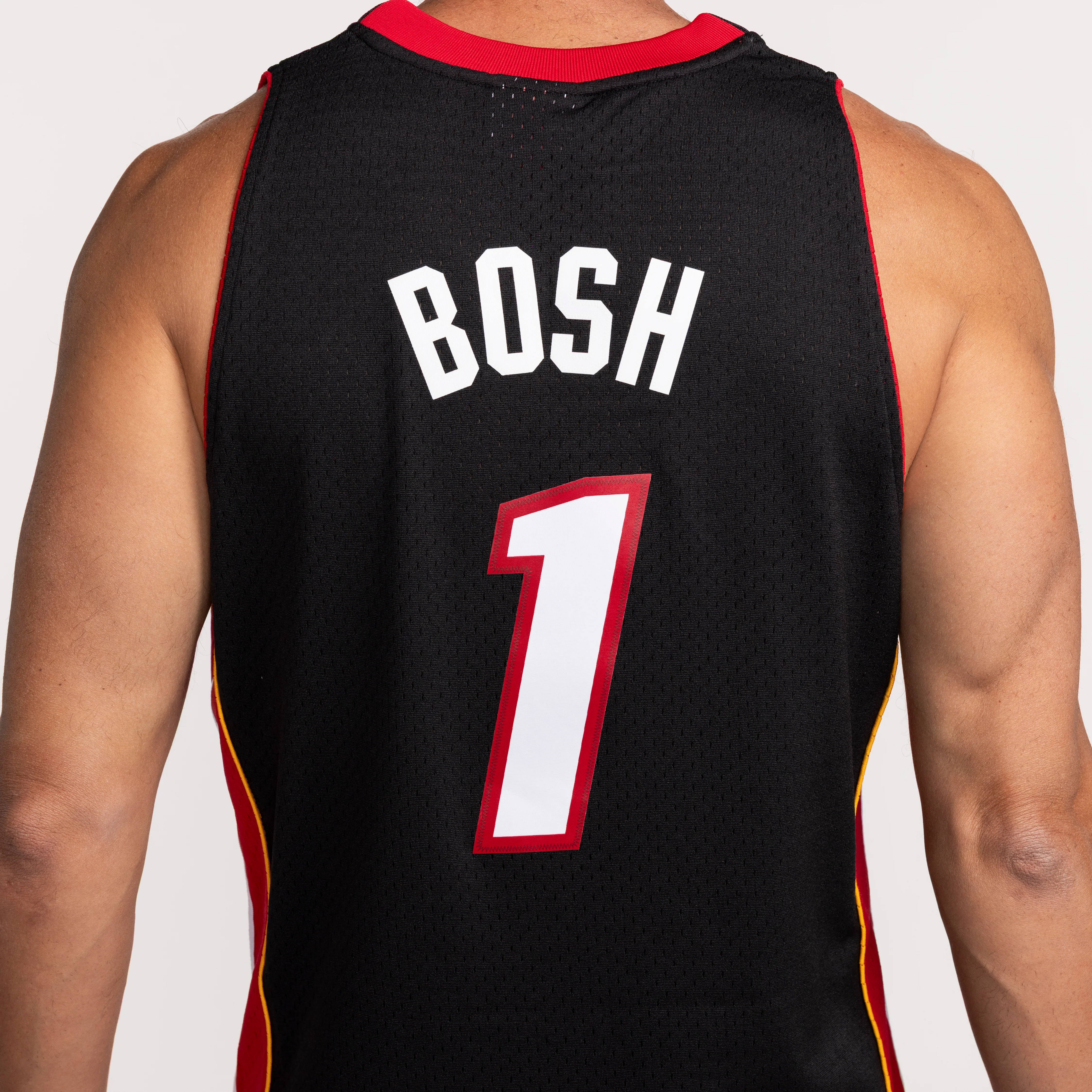 Chris Bosh Mitchell & Ness Miami HEAT 2012-13 Swingman Jersey 2 Chris Bosh Mitchell & Ness Miami HEAT 2012-13 Swingman Jersey