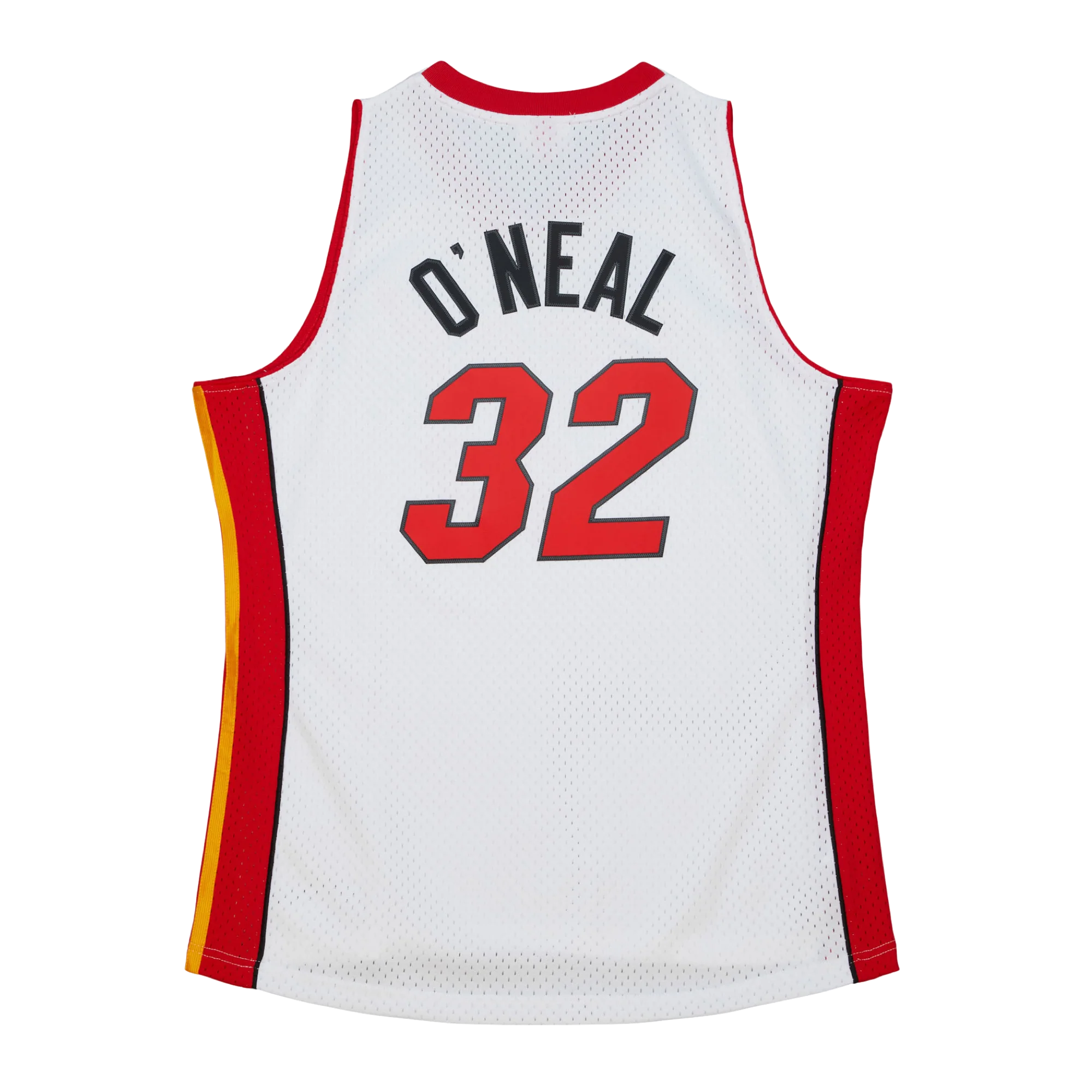Shaquille O'Neal Mitchell & Ness Miami HEAT 2005-06 White Swingman Jersey 6 Shaquille O'Neal Mitchell & Ness Miami HEAT 2005-06 White Swingman Jersey
