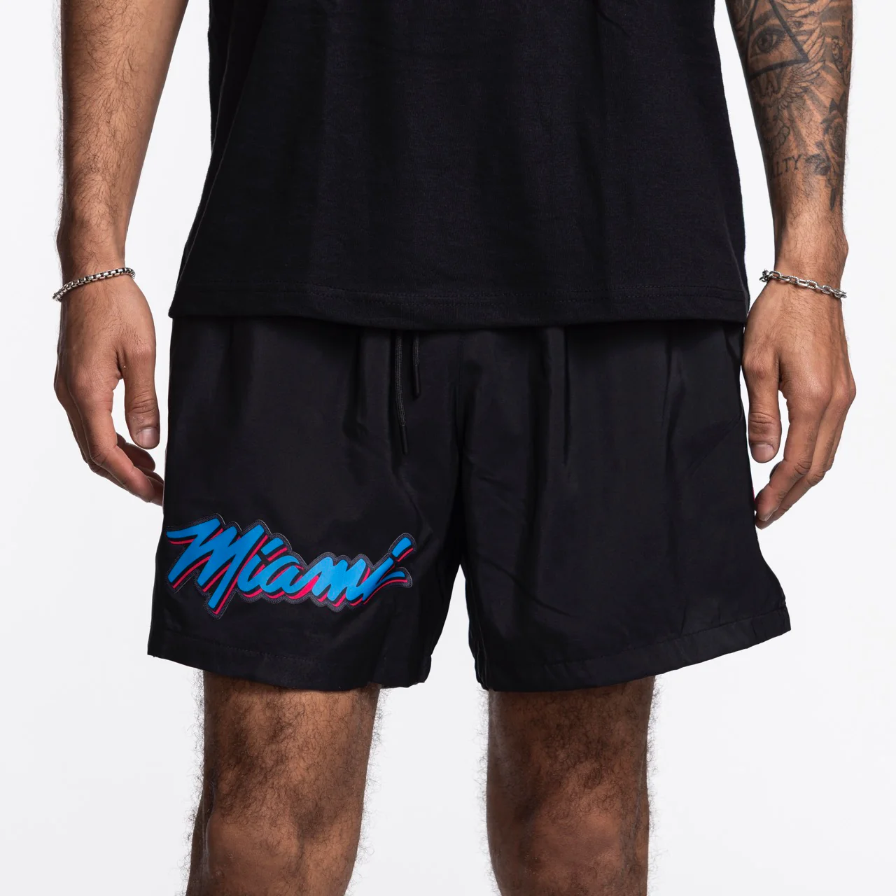 Pro Standard Miami HEAT Original Vice Nights Woven Shorts