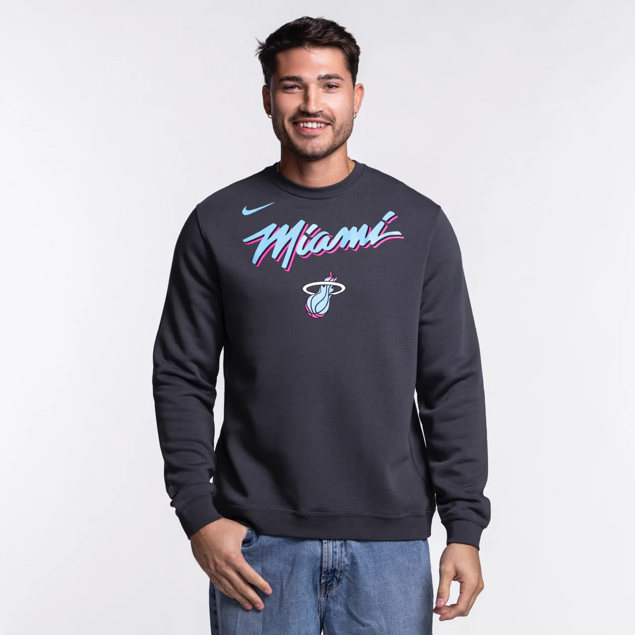 Nike Miami HEAT Original Vice Nights Crewneck