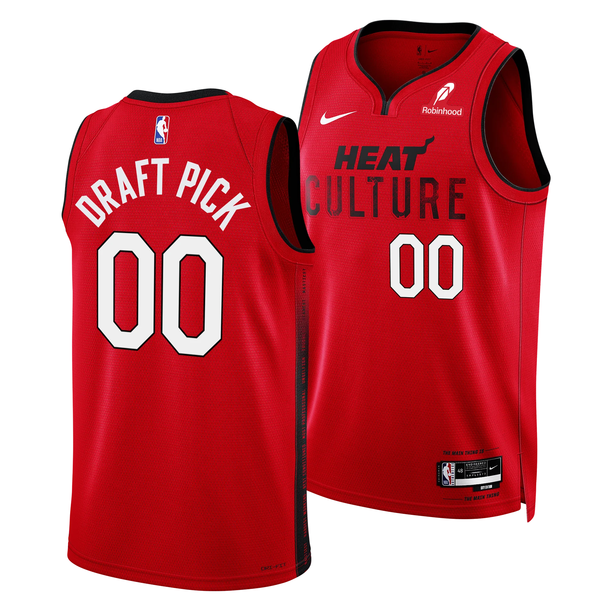 Ryan Conwell Nike HEAT Culture: Blood Red Swingman Jersey 1 Ryan Conwell Nike HEAT Culture: Blood Red Swingman Jersey