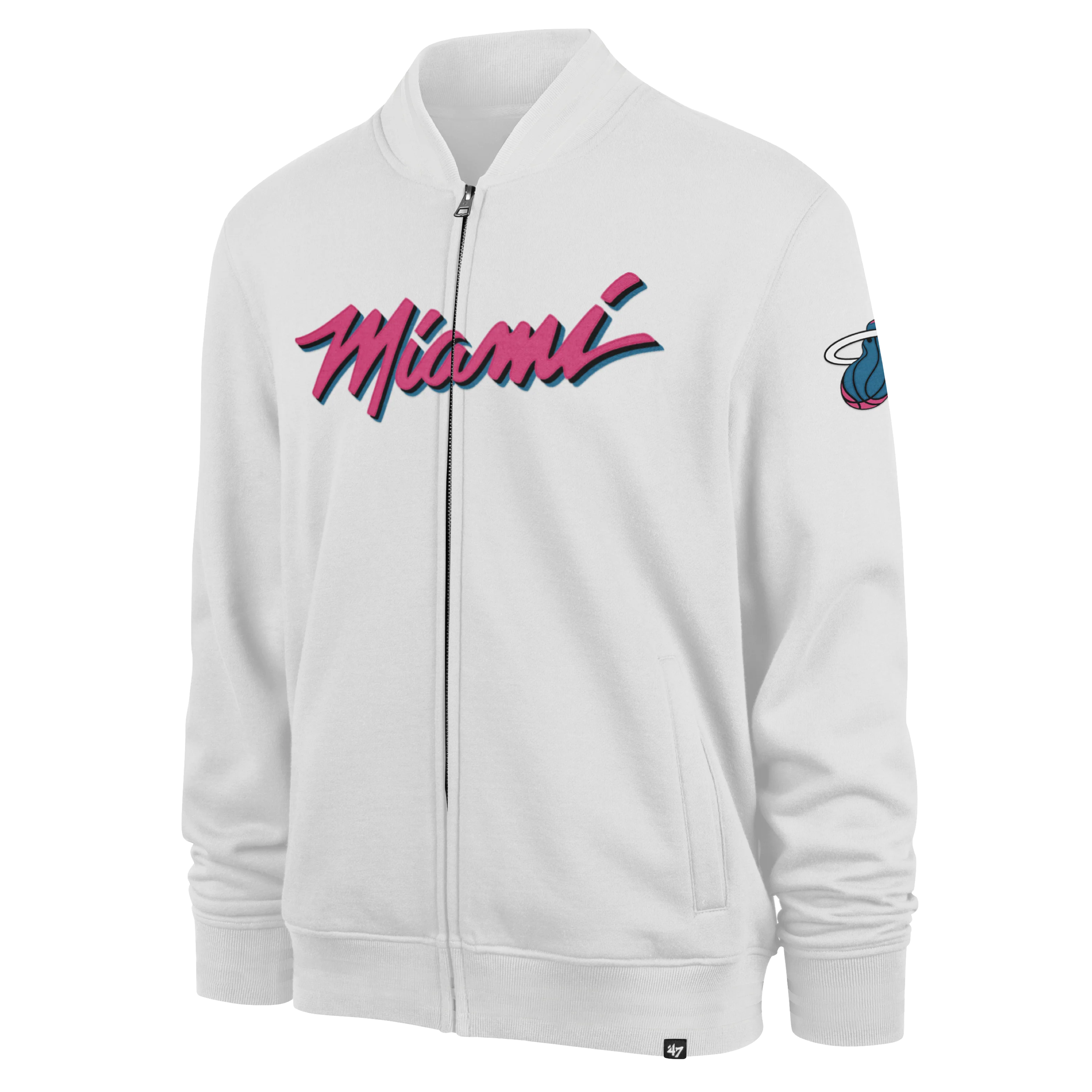 '47 Brand Miami HEAT Original Vice Camden Track Jacket 5 '47 Brand Miami HEAT Original Vice Camden Track Jacket