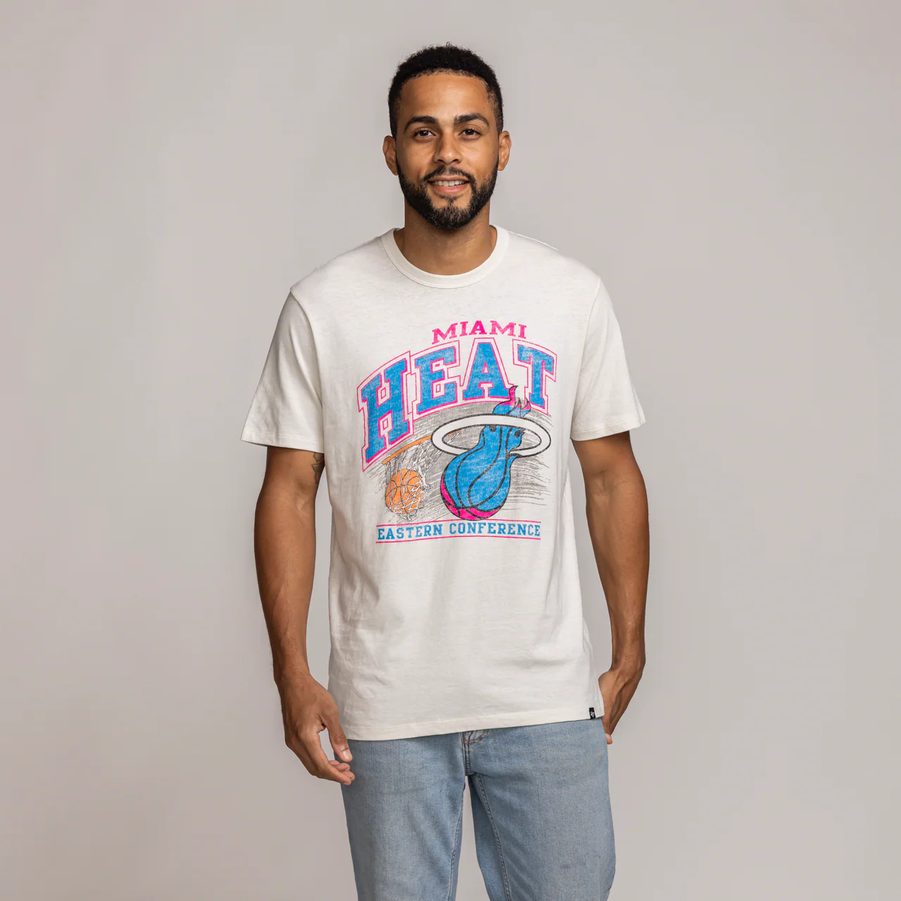'47 Brand Miami HEAT Original Vice Amp Up Tee