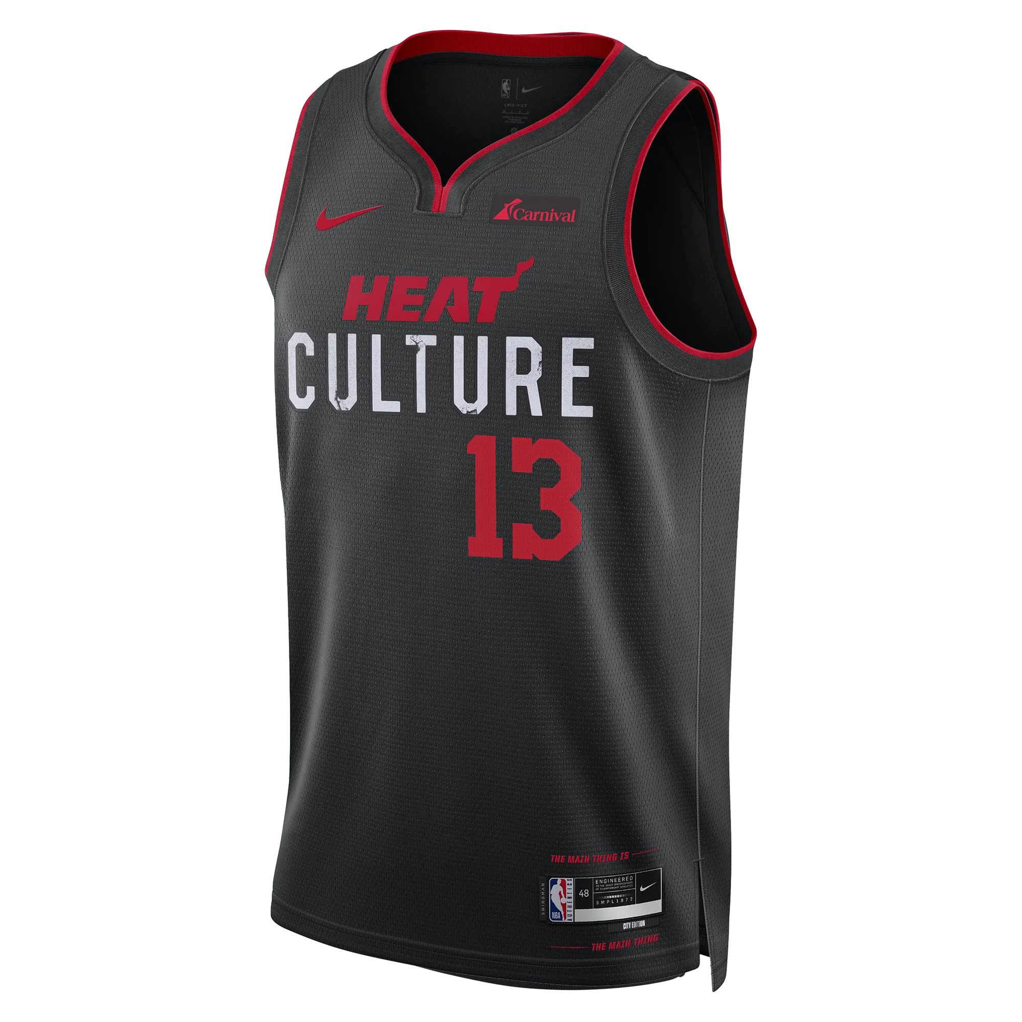 Bam Adebayo Nike HEAT Culture Swingman Jersey