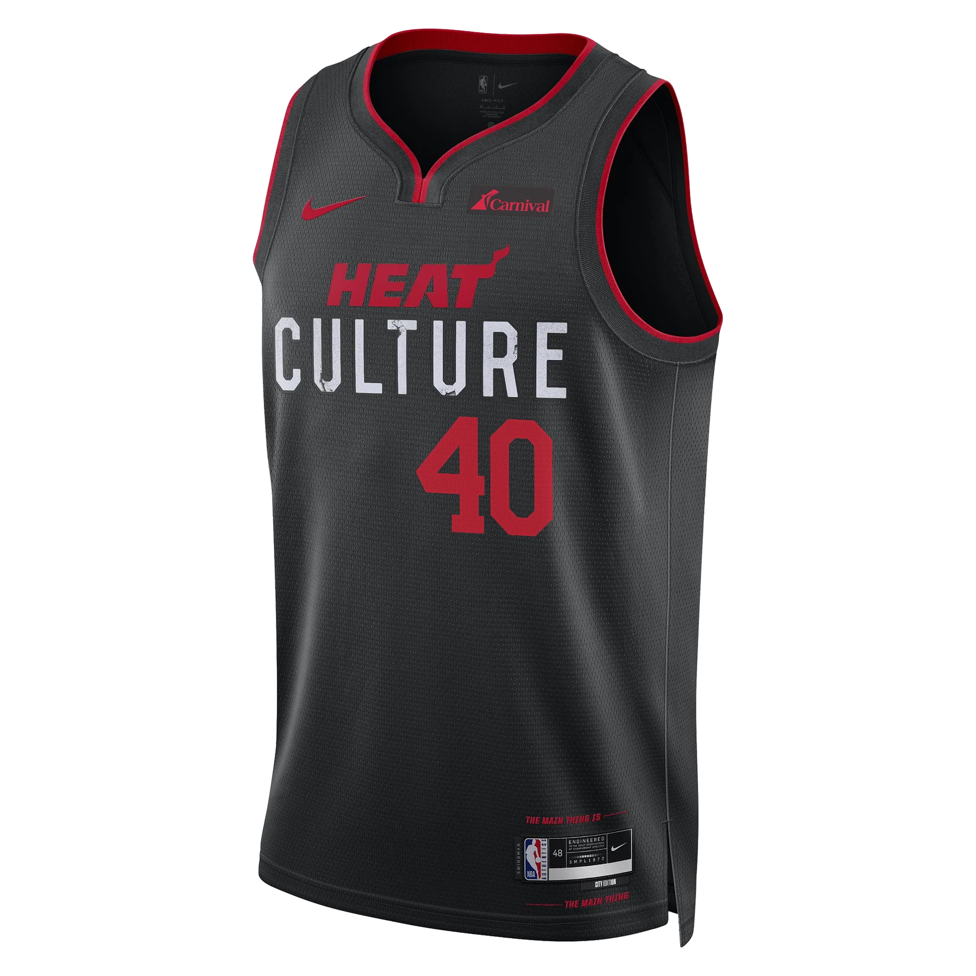 Udonis Haslem Nike HEAT Culture Swingman Jersey
