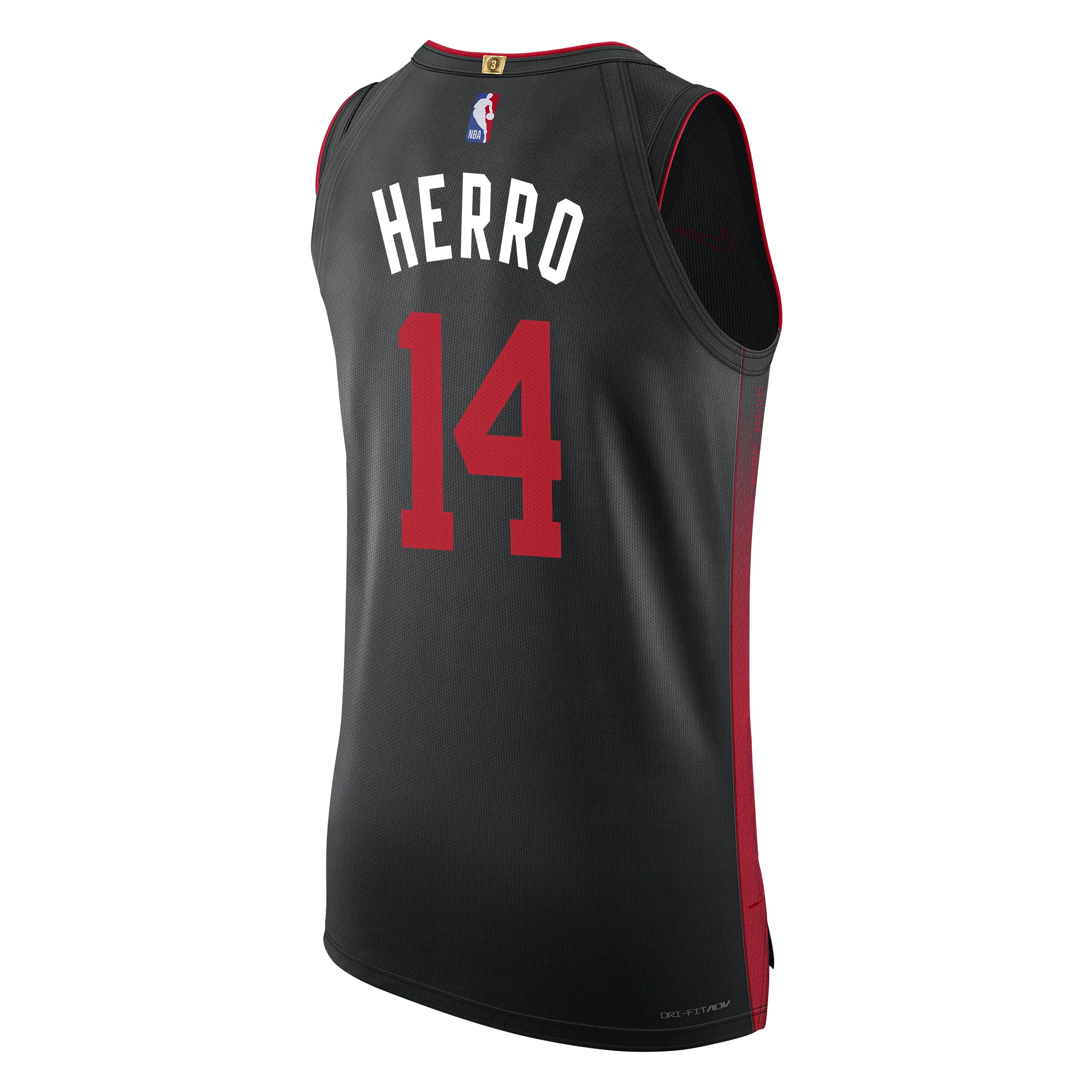 Tyler Herro Nike HEAT Culture Authentic Jersey 2 Tyler Herro Nike HEAT Culture Authentic Jersey