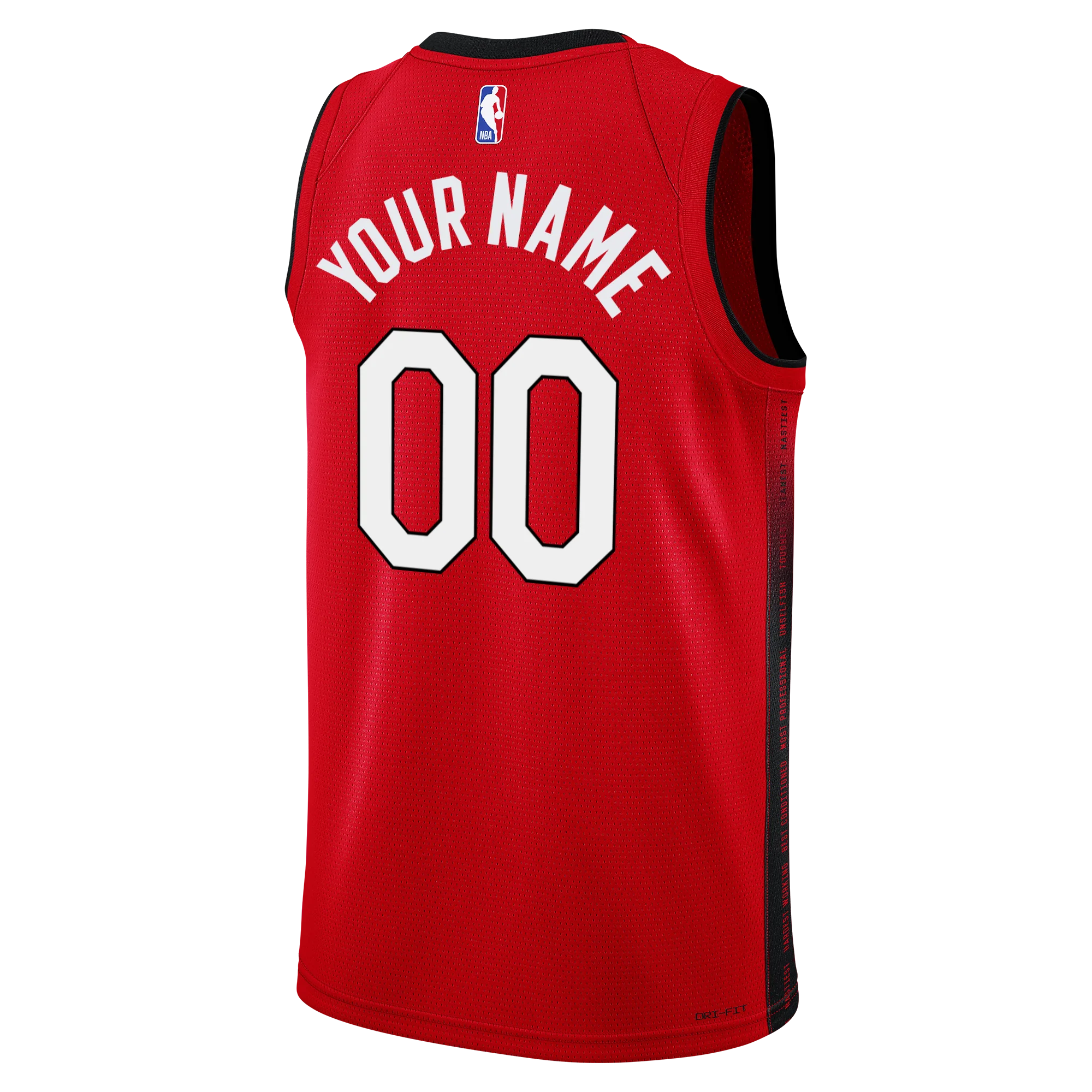 Personalized Nike HEAT Culture: Blood Red Youth Swingman Jersey 3 Personalized Nike HEAT Culture: Blood Red Youth Swingman Jersey