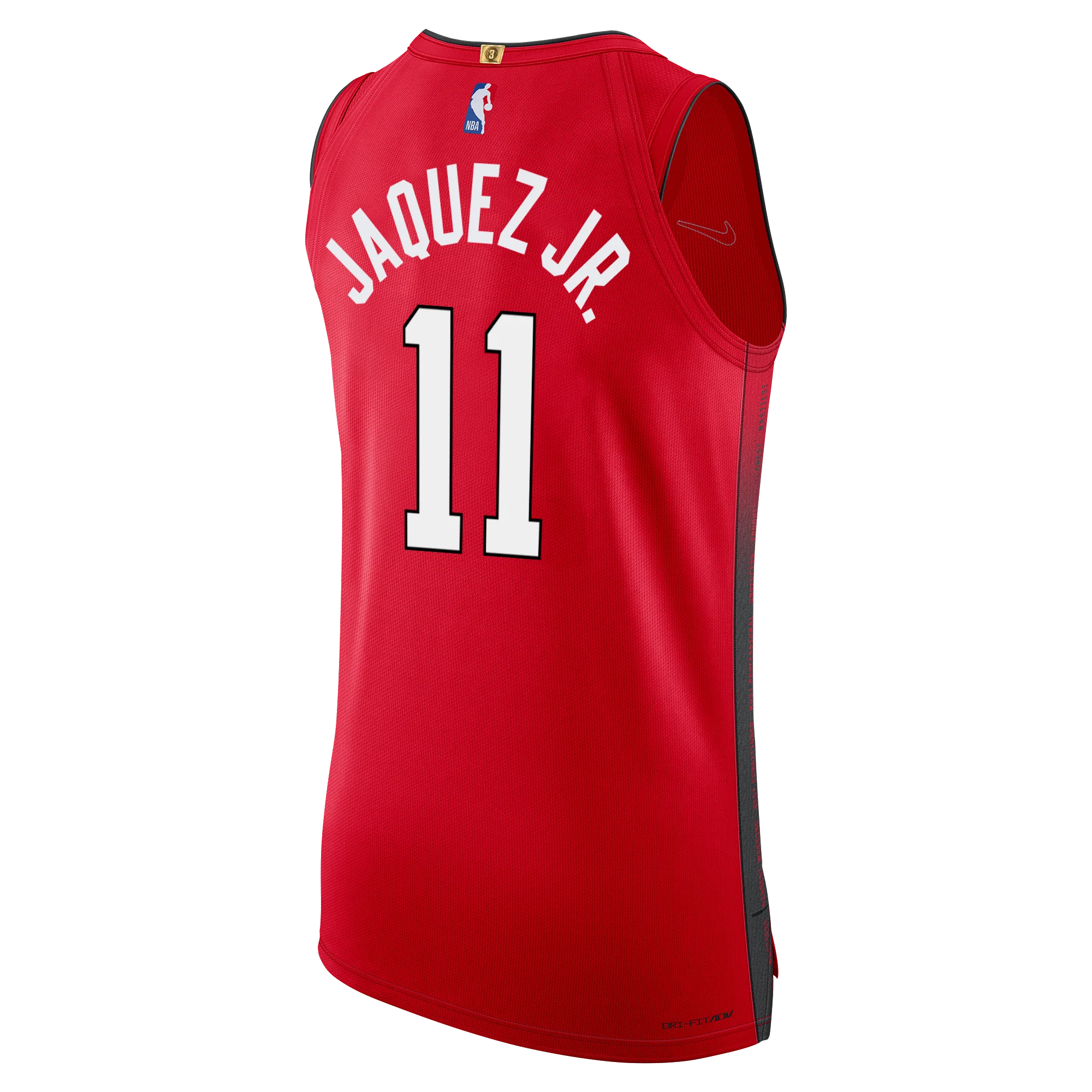 Jaime Jaquez Jr. Nike HEAT Culture: Blood Red Authentic Jersey 2 Jaime Jaquez Jr. Nike HEAT Culture: Blood Red Authentic Jersey