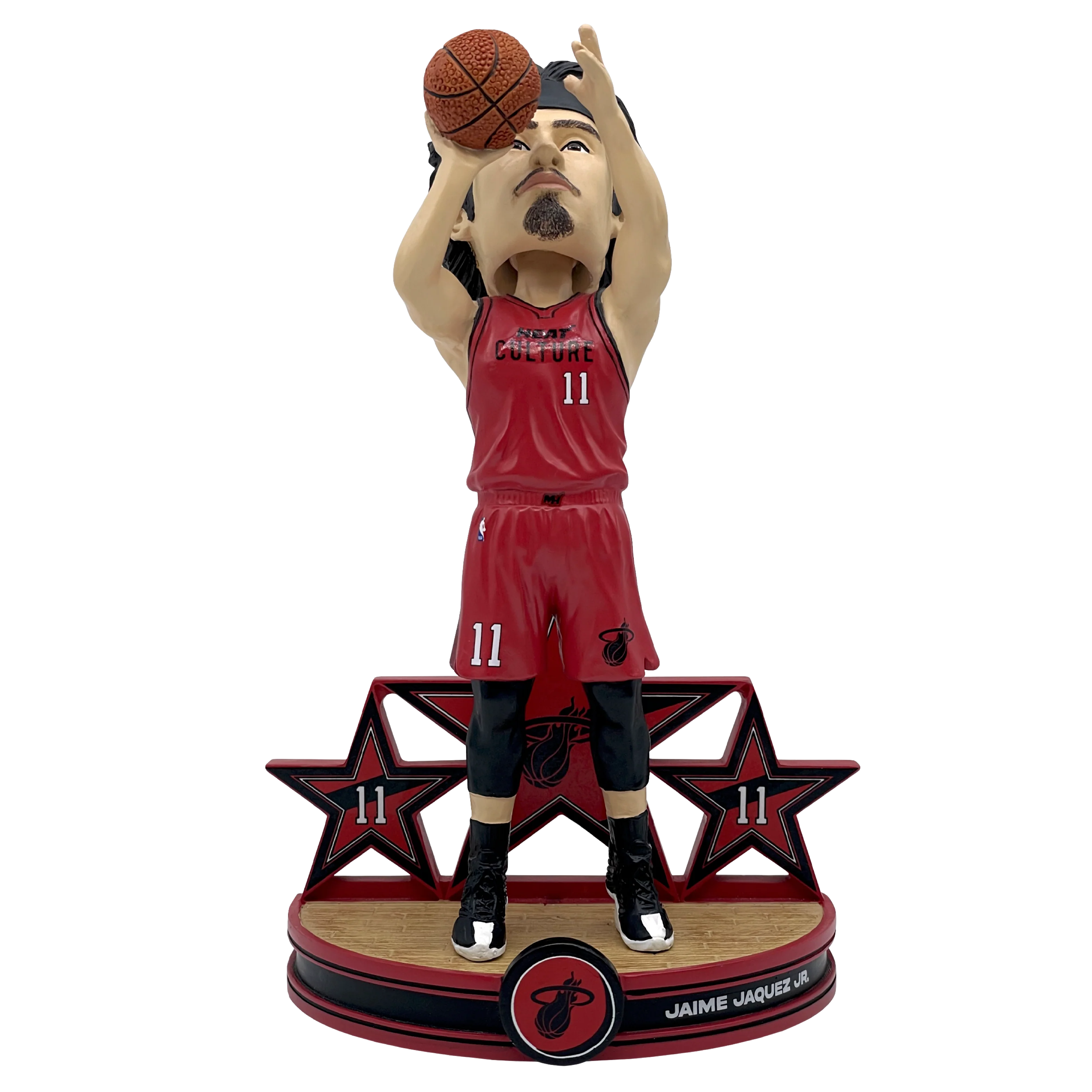 Jaime Jaquez Jr. HEAT Culture: Blood Red Bobblehead 1 Jaime Jaquez Jr. HEAT Culture: Blood Red Bobblehead