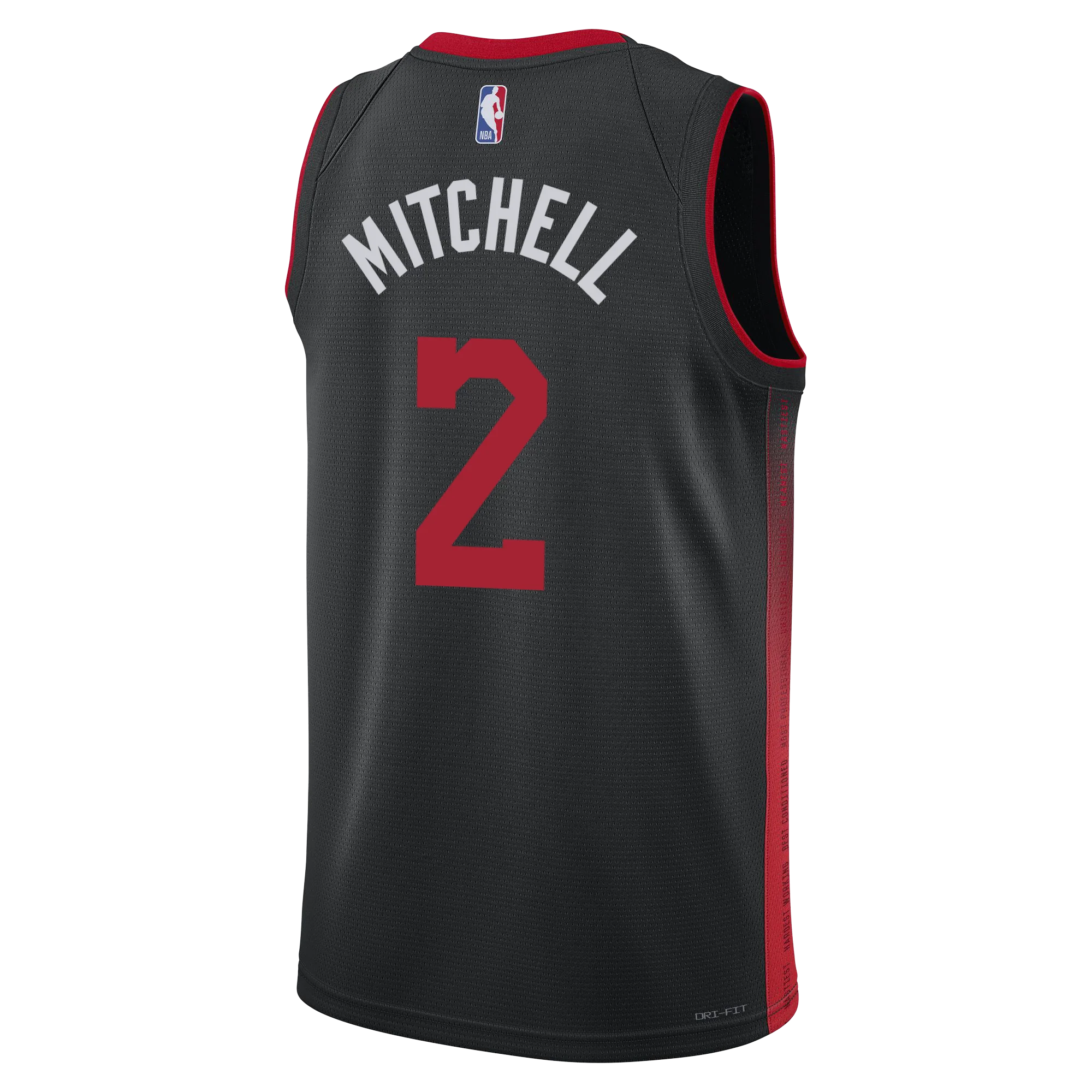 Davion Mitchell Nike HEAT Culture Swingman Jersey 2 Davion Mitchell Nike HEAT Culture Swingman Jersey