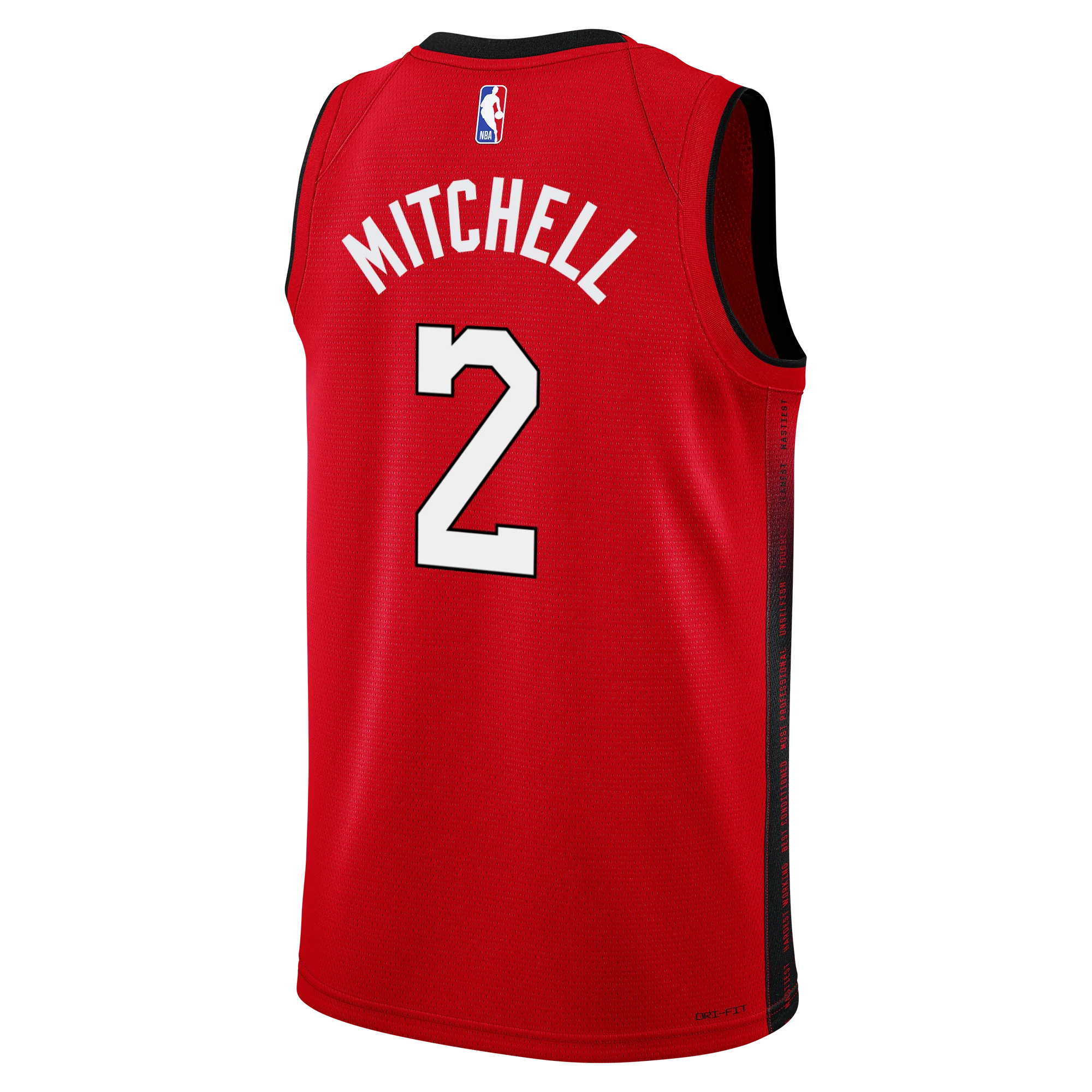 Davion Mitchell Nike HEAT Culture: Blood Red Swingman Jersey 2 Davion Mitchell Nike HEAT Culture: Blood Red Swingman Jersey