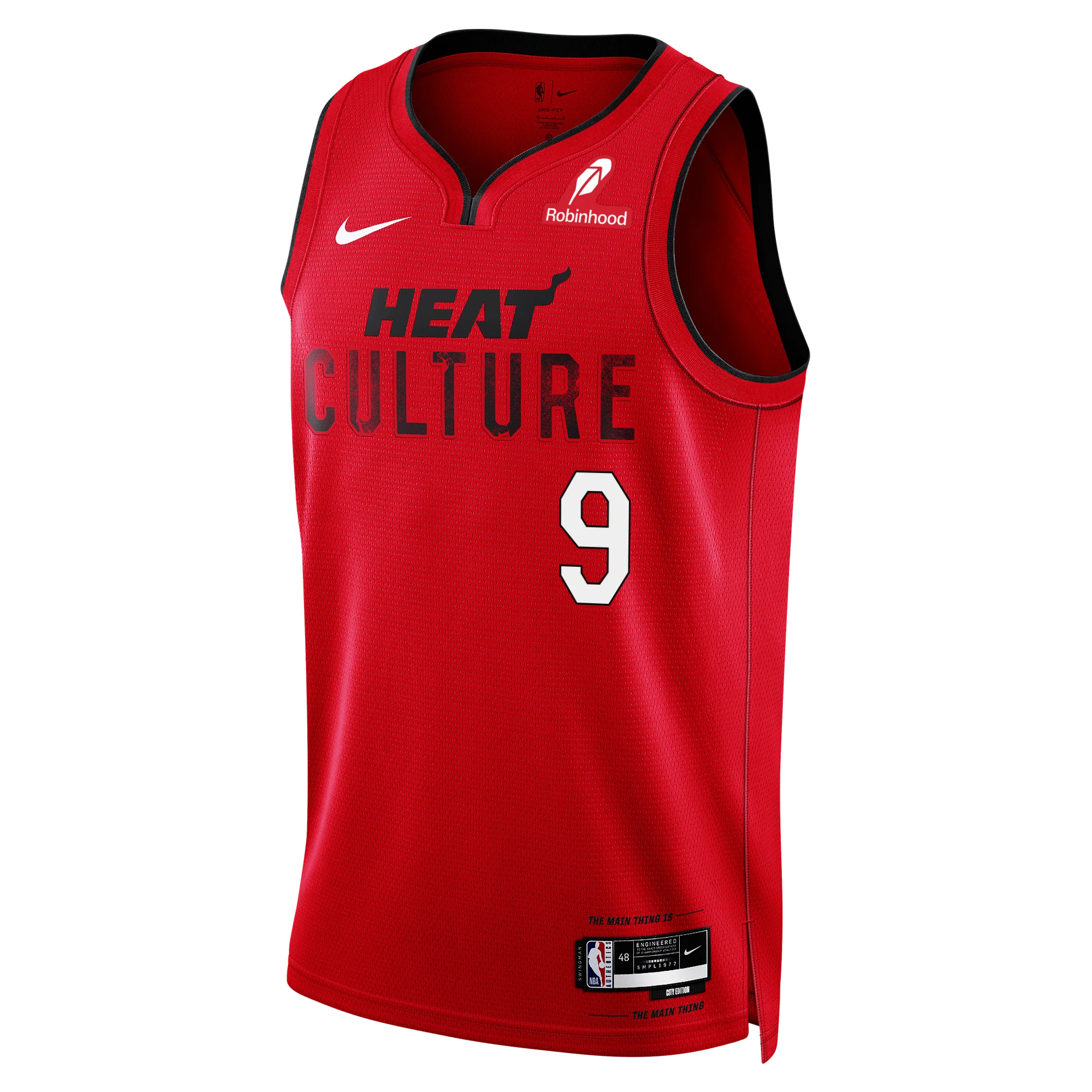Pelle Larsson Nike HEAT Culture: Blood Red Swingman Jersey 1 Pelle Larsson Nike HEAT Culture: Blood Red Swingman Jersey