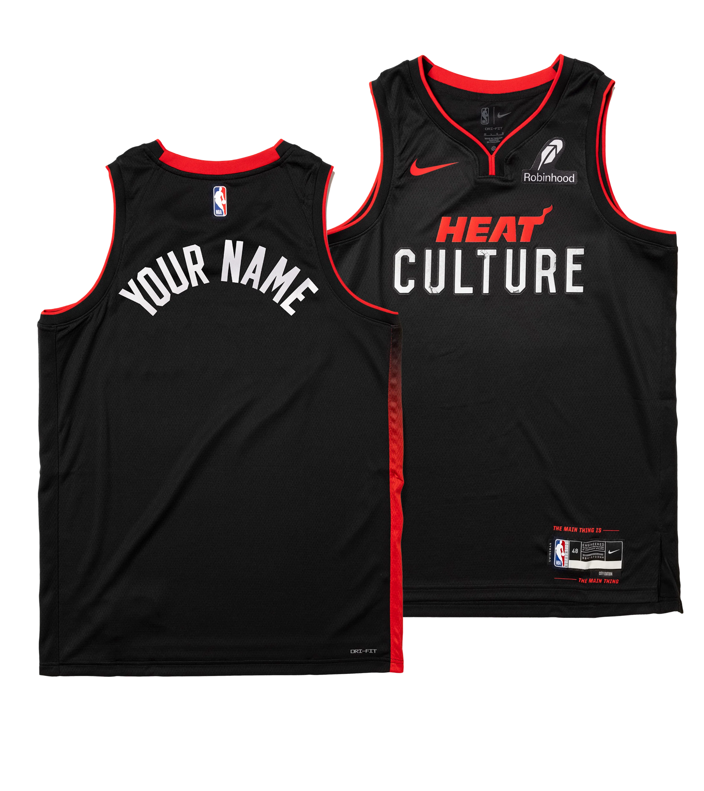 Personalized Nike HEAT Culture Youth Swingman Jersey - Summer Mashup