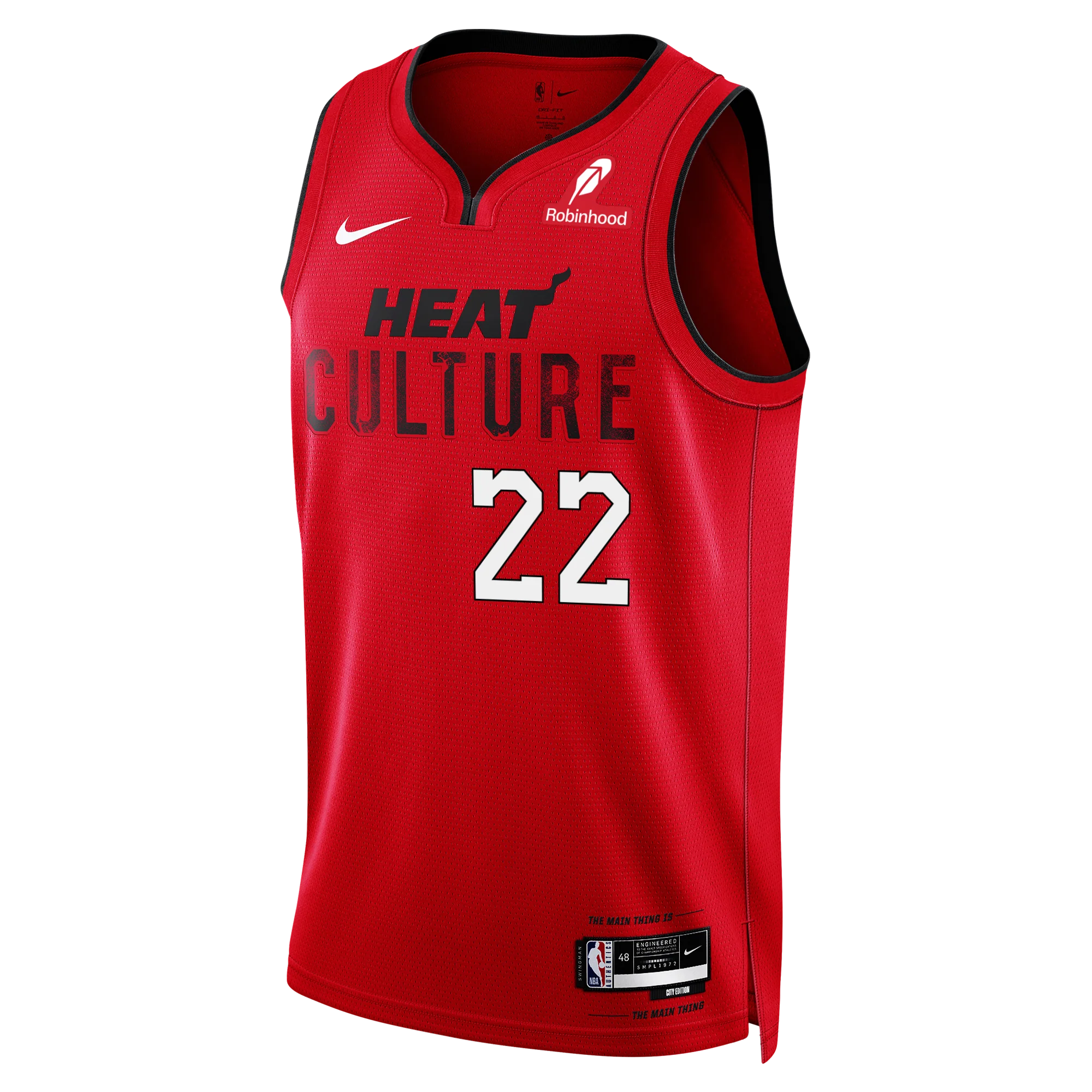 Andrew Wiggins Nike HEAT Culture: Blood Red Youth Swingman Jersey