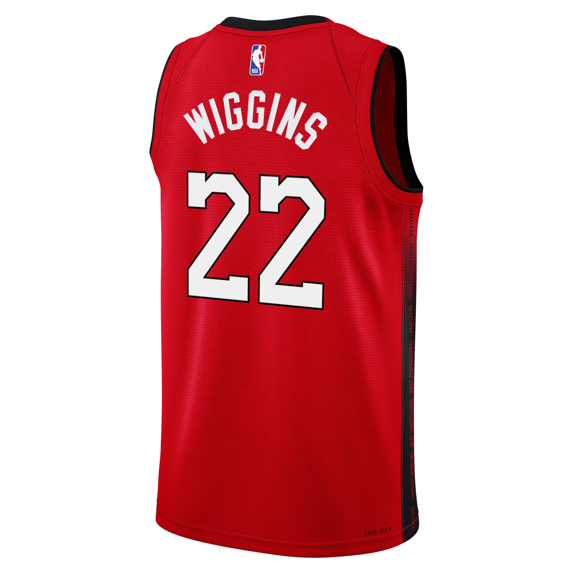 Andrew Wiggins Nike HEAT Culture: Blood Red Youth Swingman Jersey 2 Andrew Wiggins Nike HEAT Culture: Blood Red Youth Swingman Jersey