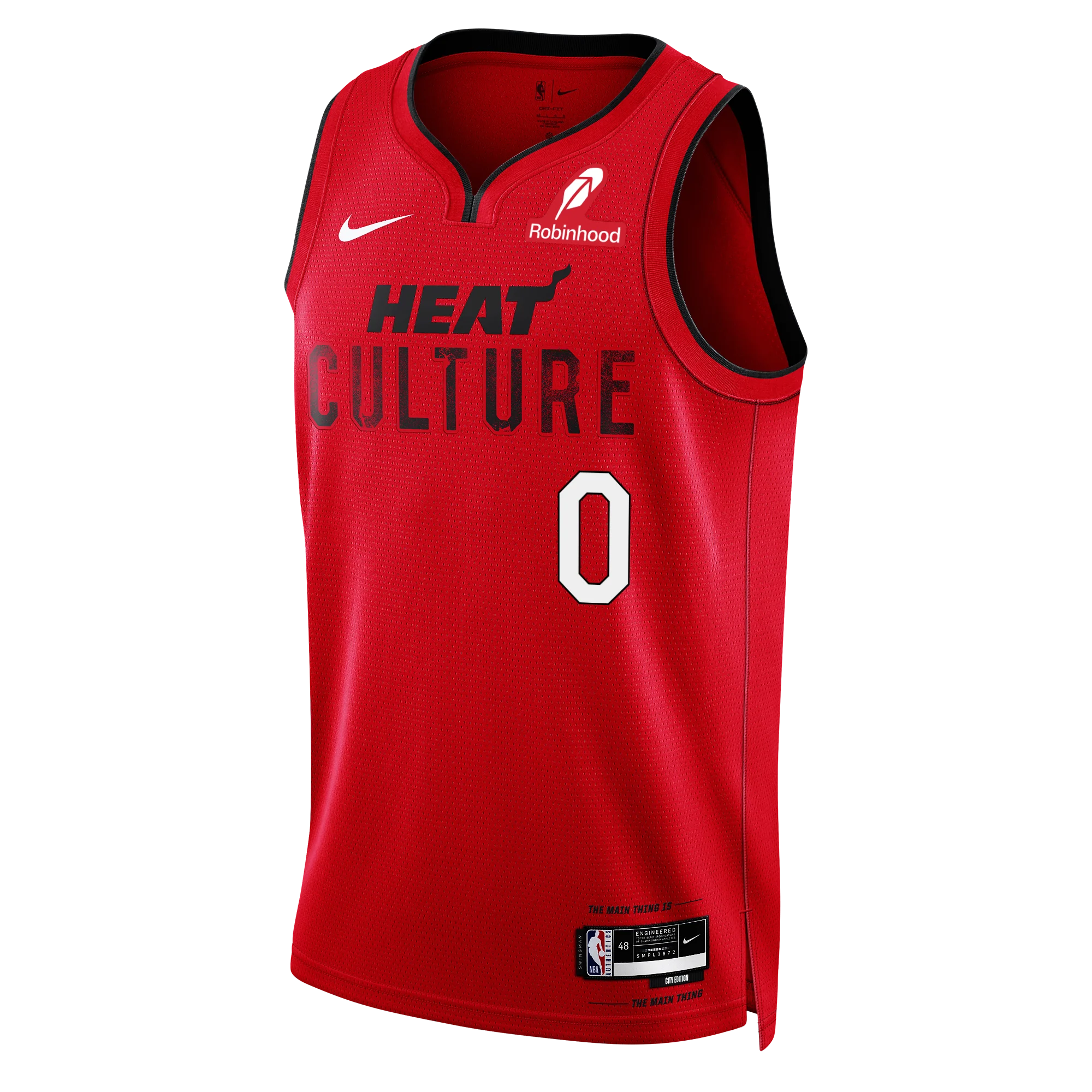 Simone Fontecchio Nike HEAT Culture: Blood Red Swingman Jersey 1 Simone Fontecchio Nike HEAT Culture: Blood Red Swingman Jersey
