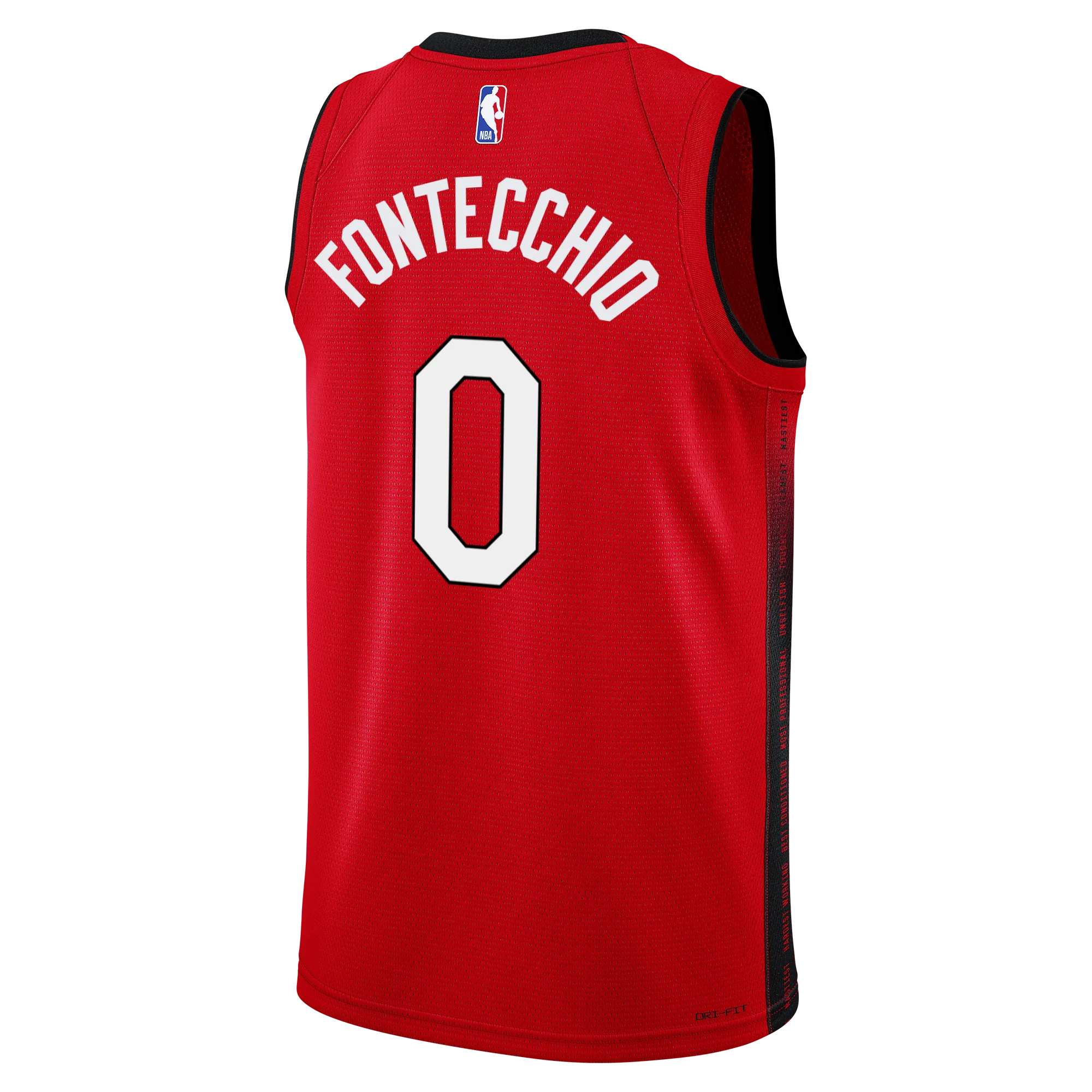 Simone Fontecchio Nike HEAT Culture: Blood Red Swingman Jersey 2 Simone Fontecchio Nike HEAT Culture: Blood Red Swingman Jersey