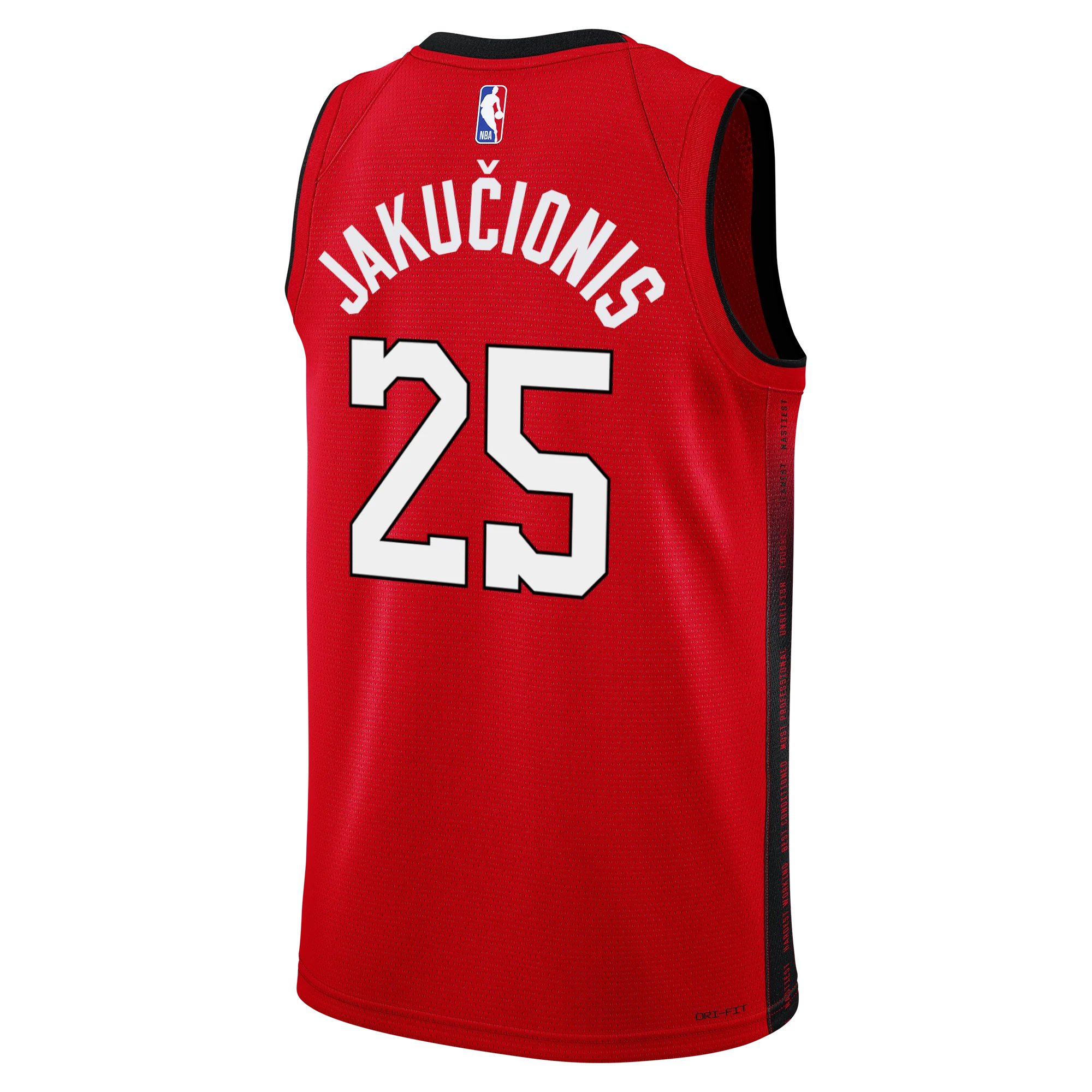 Kasparas Jakučionis Nike HEAT Culture: Blood Red Swingman Jersey 2 Kasparas Jakučionis Nike HEAT Culture: Blood Red Swingman Jersey
