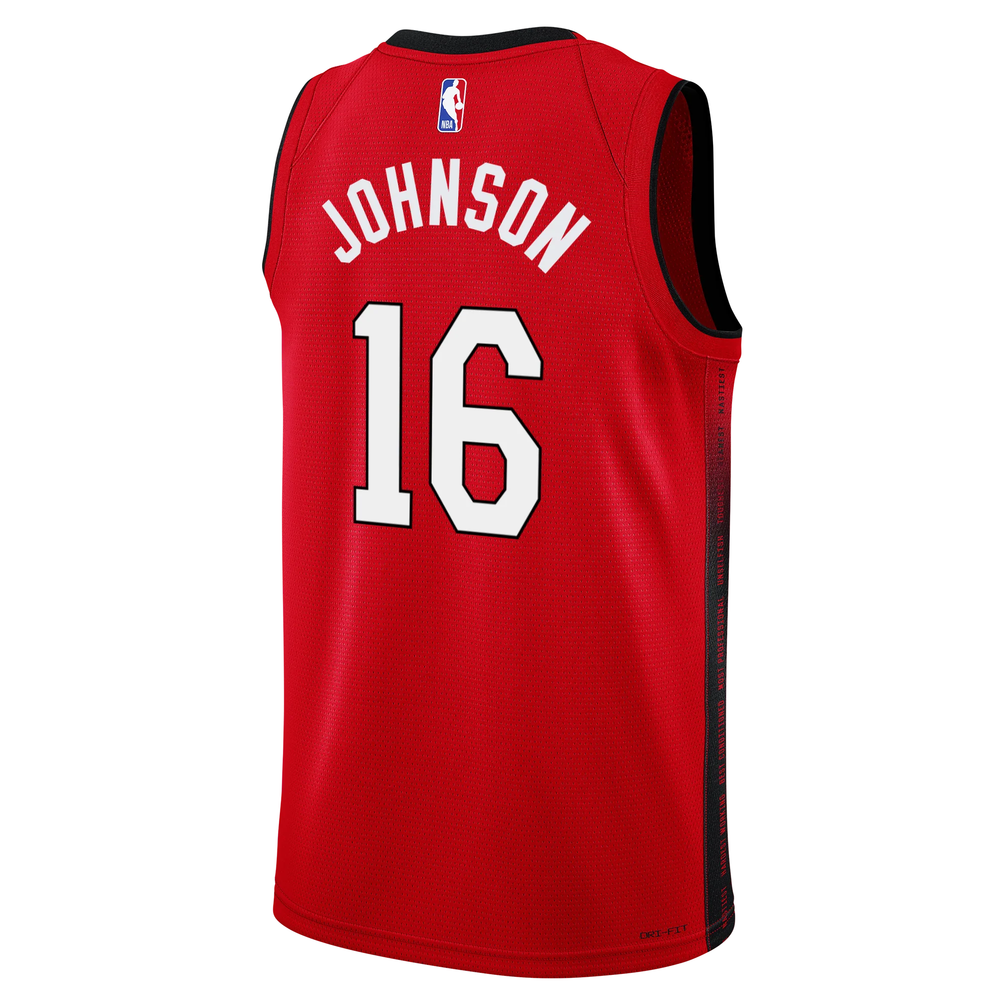 Keshad Johnson Nike HEAT Culture: Blood Red Youth Swingman Jersey 2 Keshad Johnson Nike HEAT Culture: Blood Red Youth Swingman Jersey