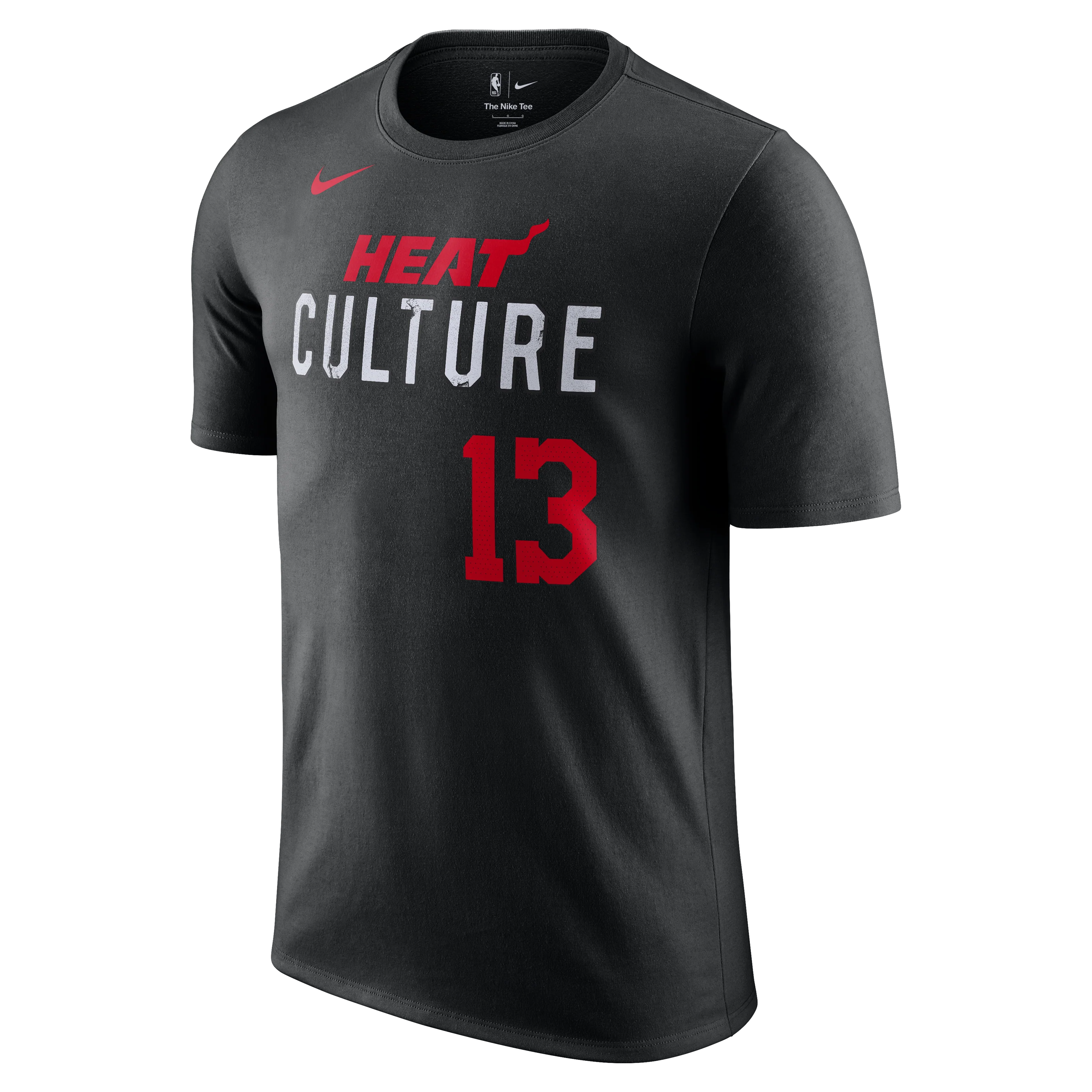 Bam Adebayo Nike HEAT Culture Name & Number Tee