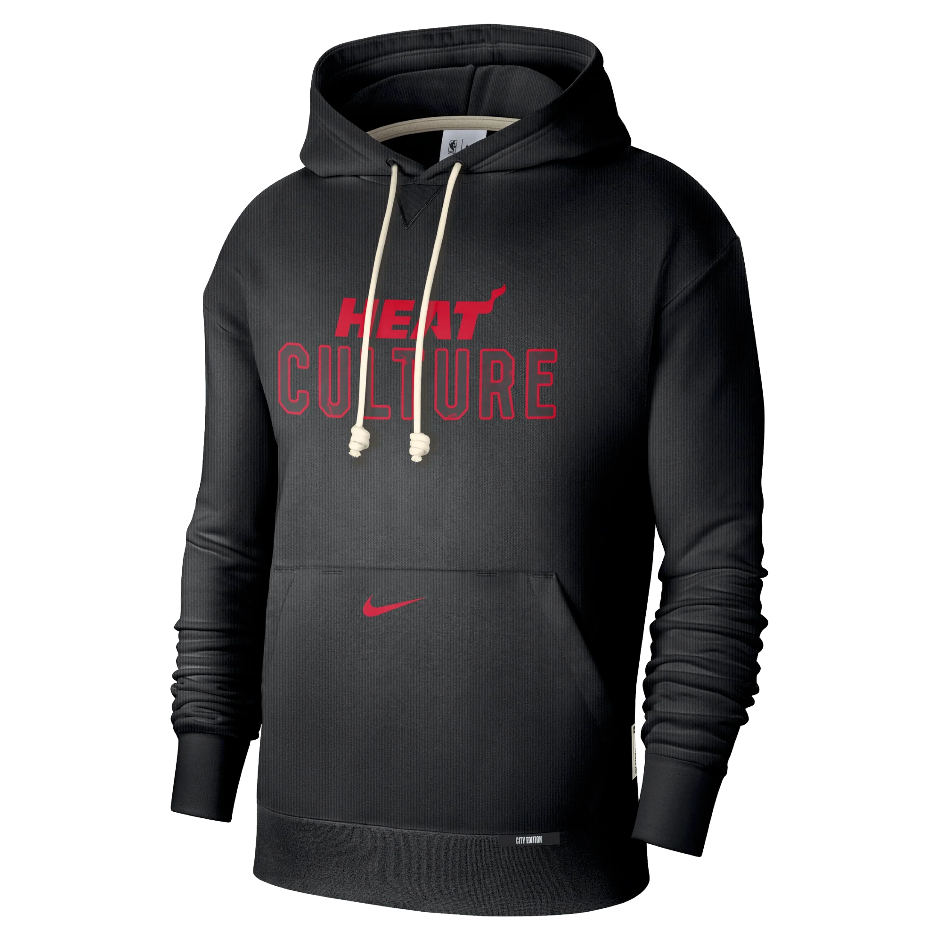 Nike HEAT Culture: Blood Red Standard Issue Black Hoodie 1 Nike HEAT Culture: Blood Red Standard Issue Black Hoodie