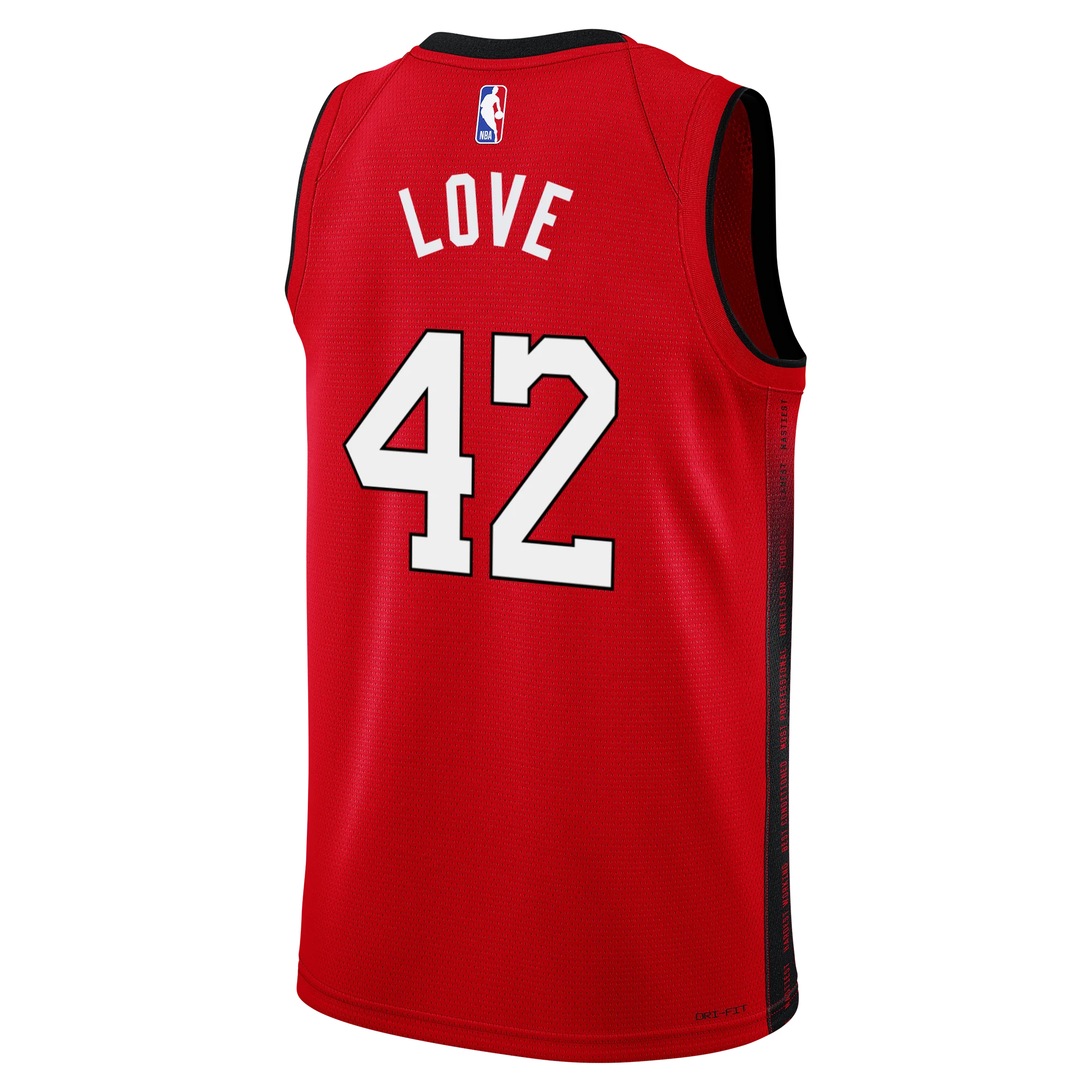 Kevin Love Nike HEAT Culture: Blood Red Swingman Jersey 2 Kevin Love Nike HEAT Culture: Blood Red Swingman Jersey