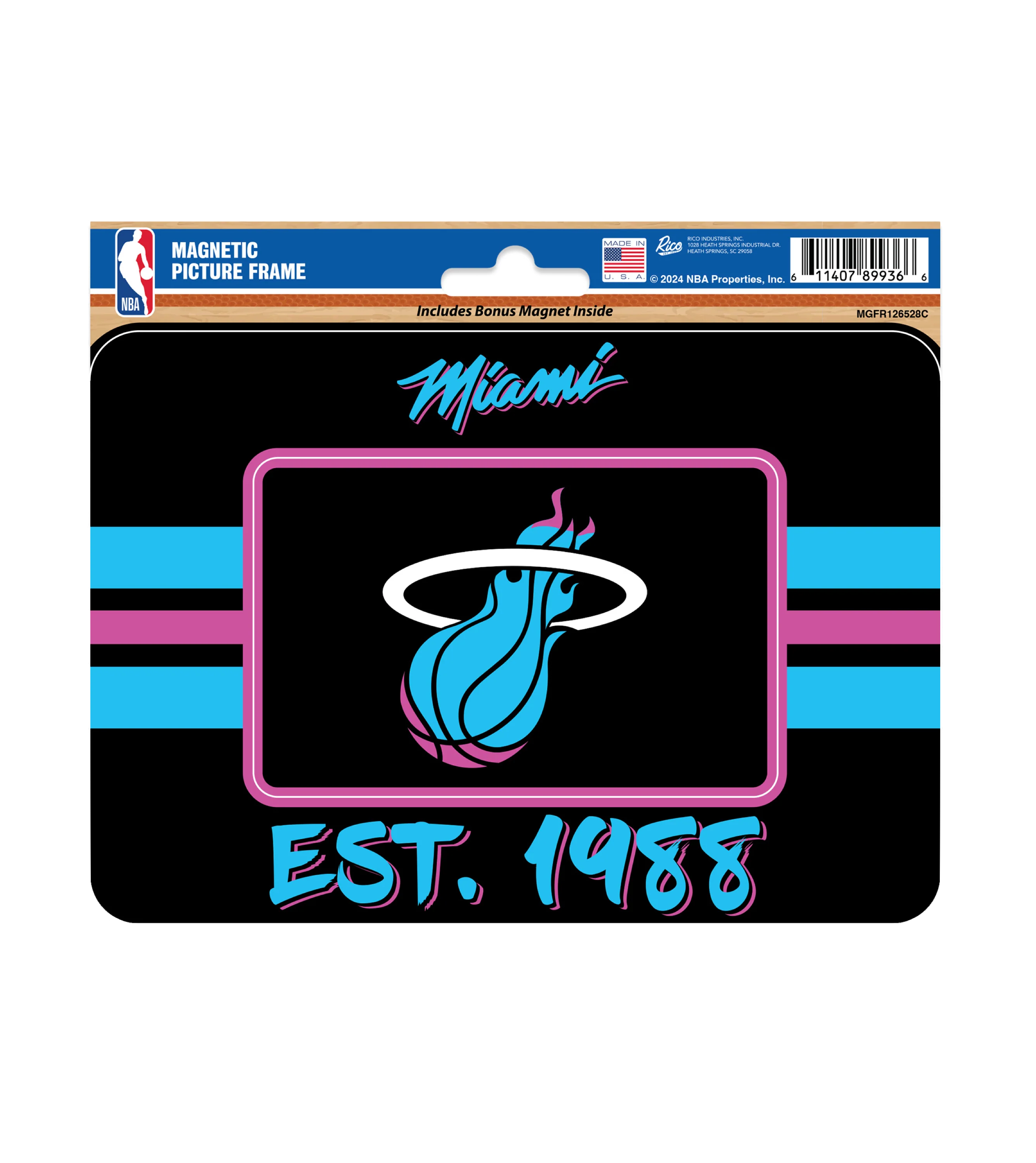 Miami HEAT Original Vice Nights Magnetic Picture Frame