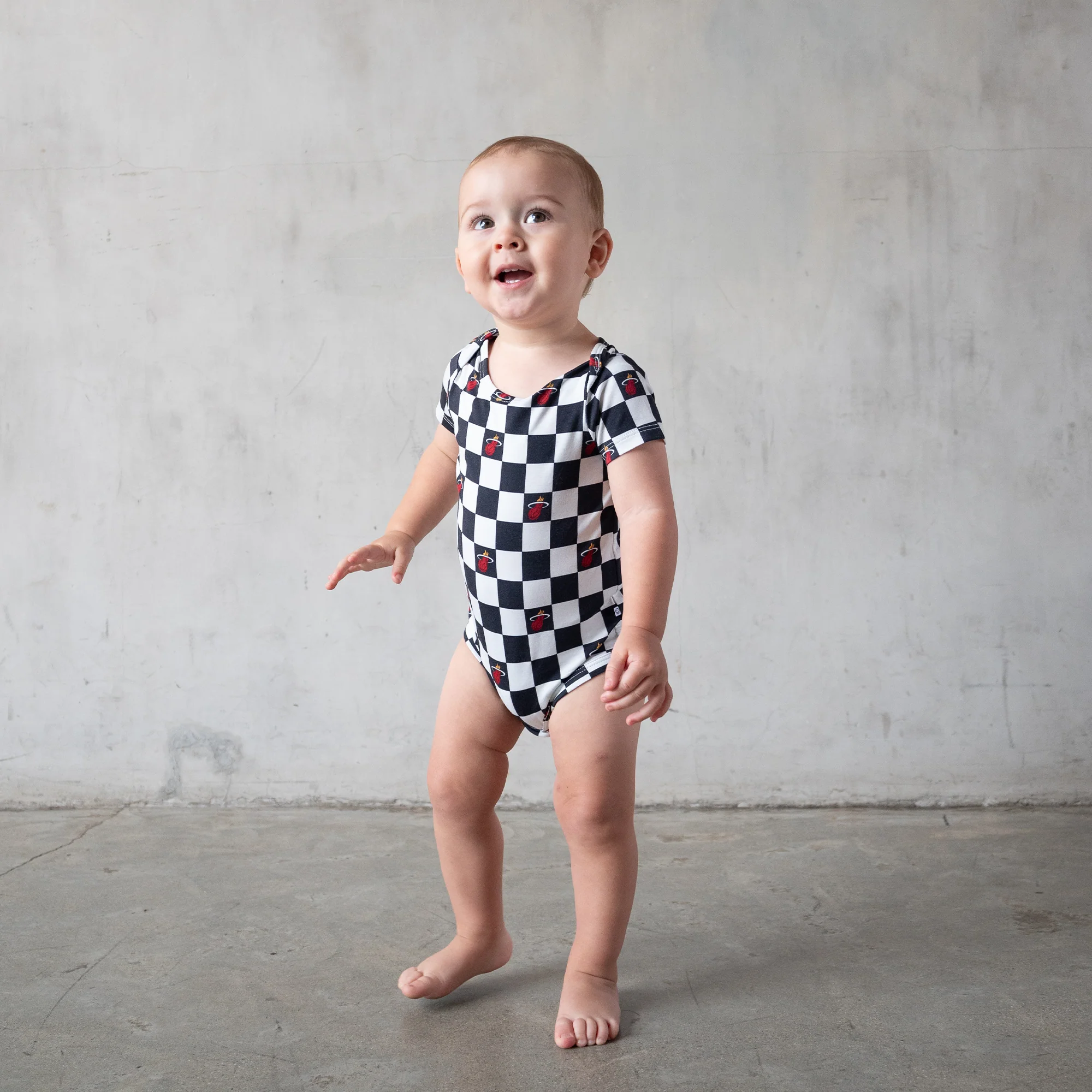 Court Culture X Everyday Leisure Checkerboard Bodysuit