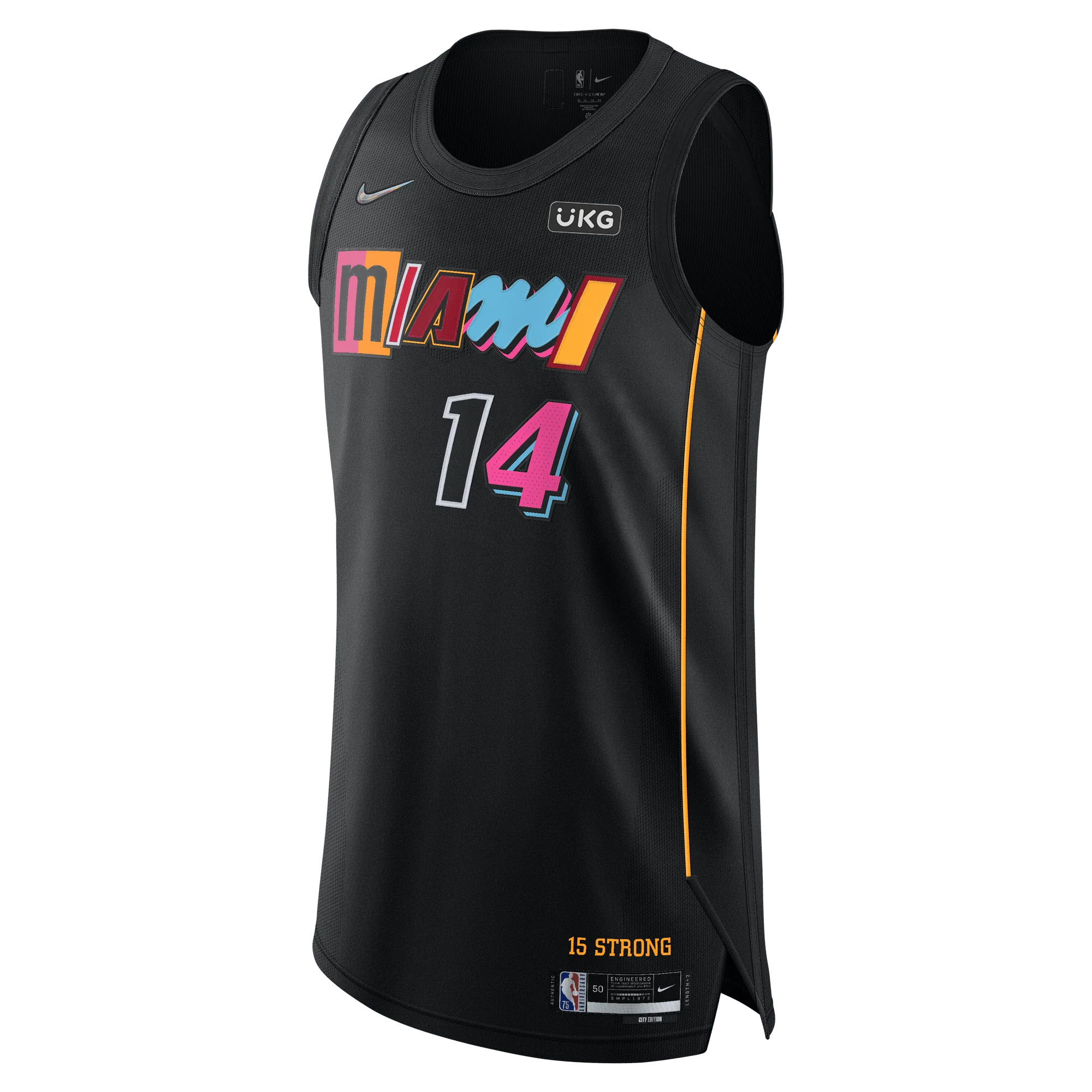 Tyler Herro Nike Miami HEAT Mashup Authentic Jersey