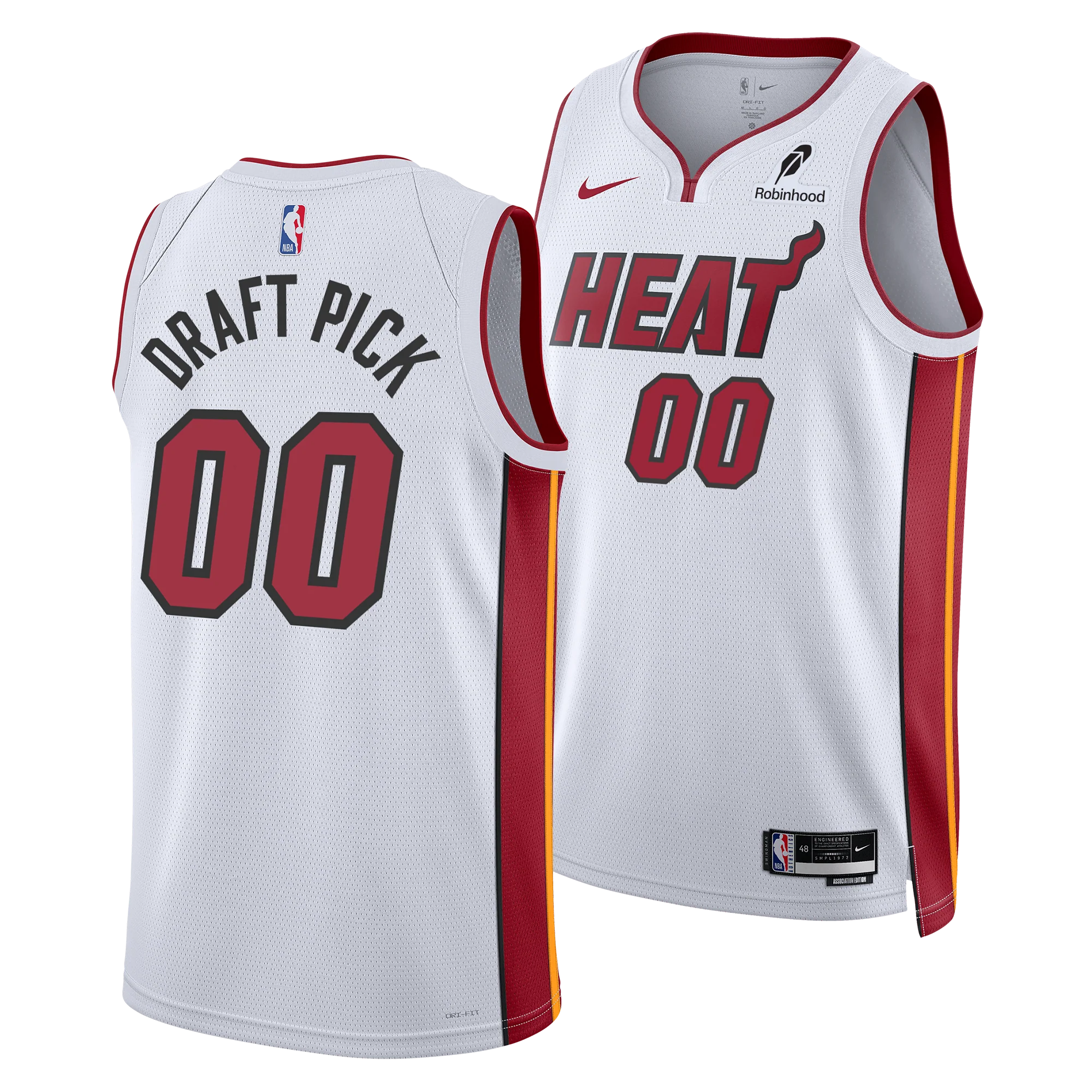Ryan Conwell Nike Miami HEAT Association White Swingman Jersey
