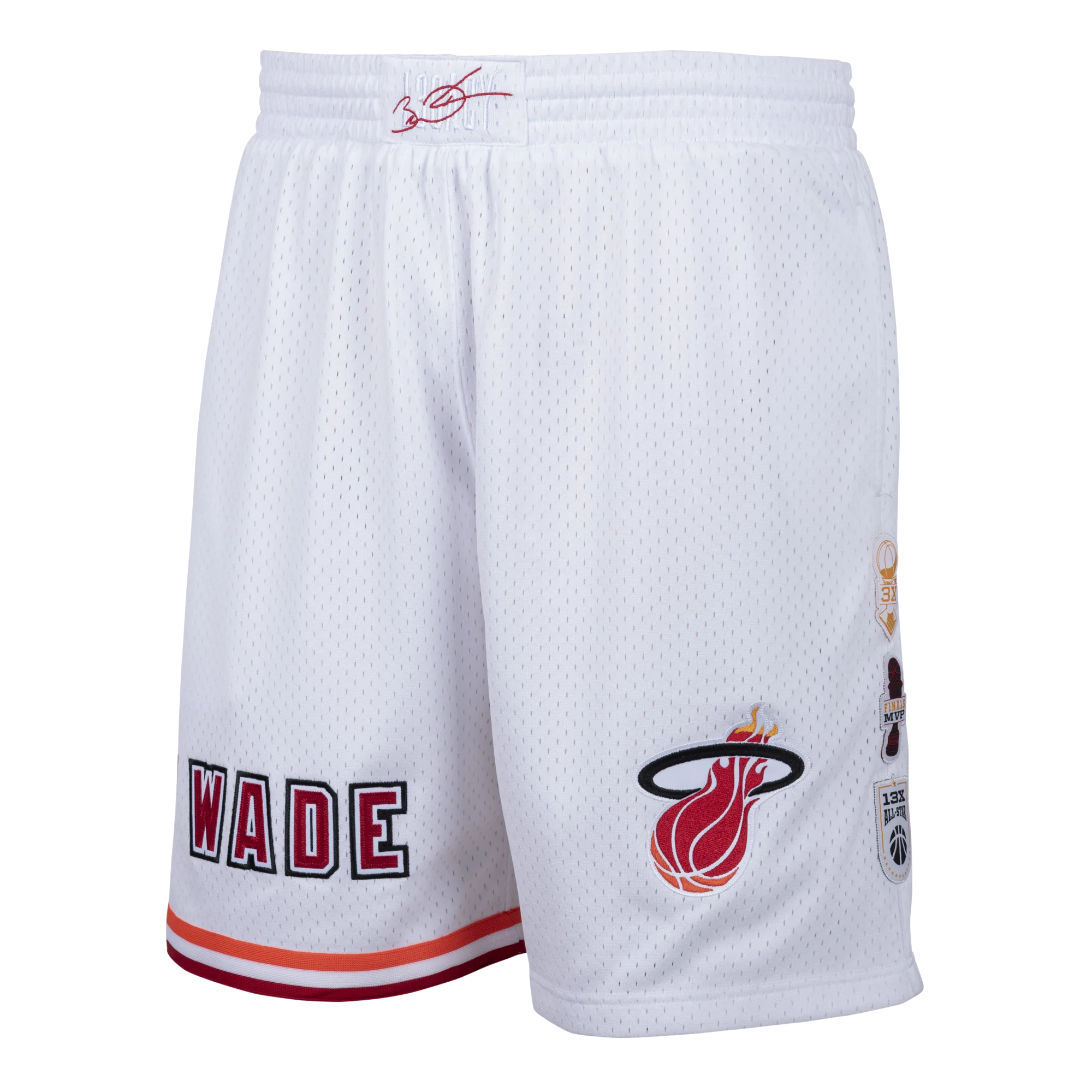 Dwyane Wade L3GACY White Shorts 1 Dwyane Wade L3GACY White Shorts