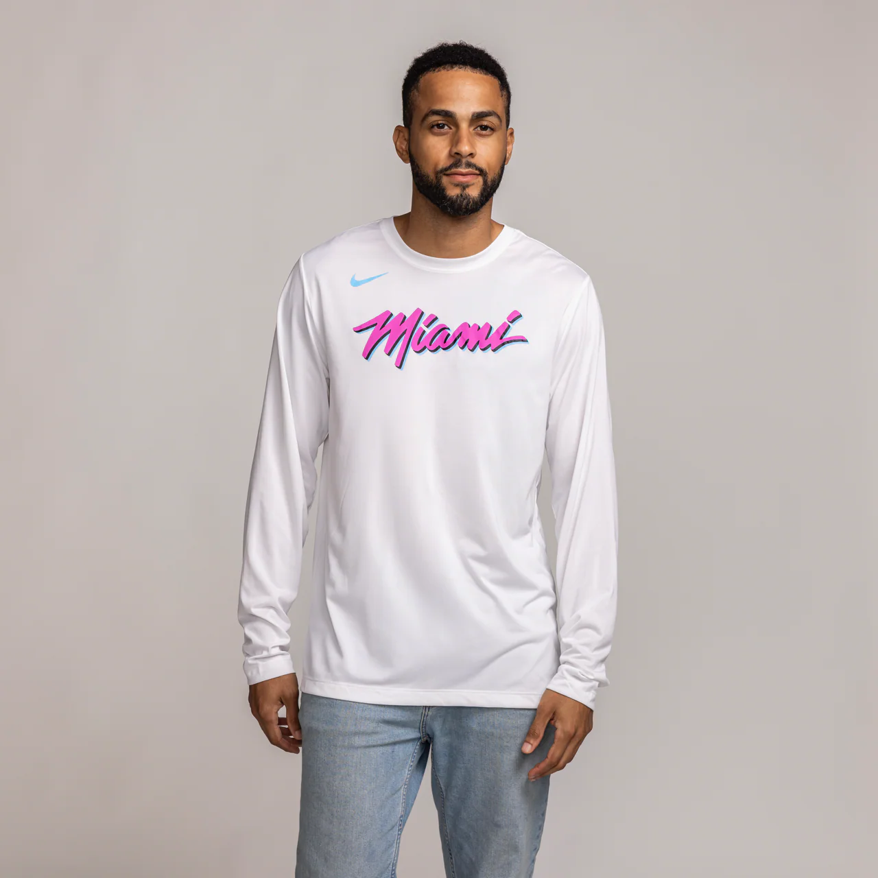 Nike Miami HEAT Original Vice Long Sleeve Tee 3 Nike Miami HEAT Original Vice Long Sleeve Tee