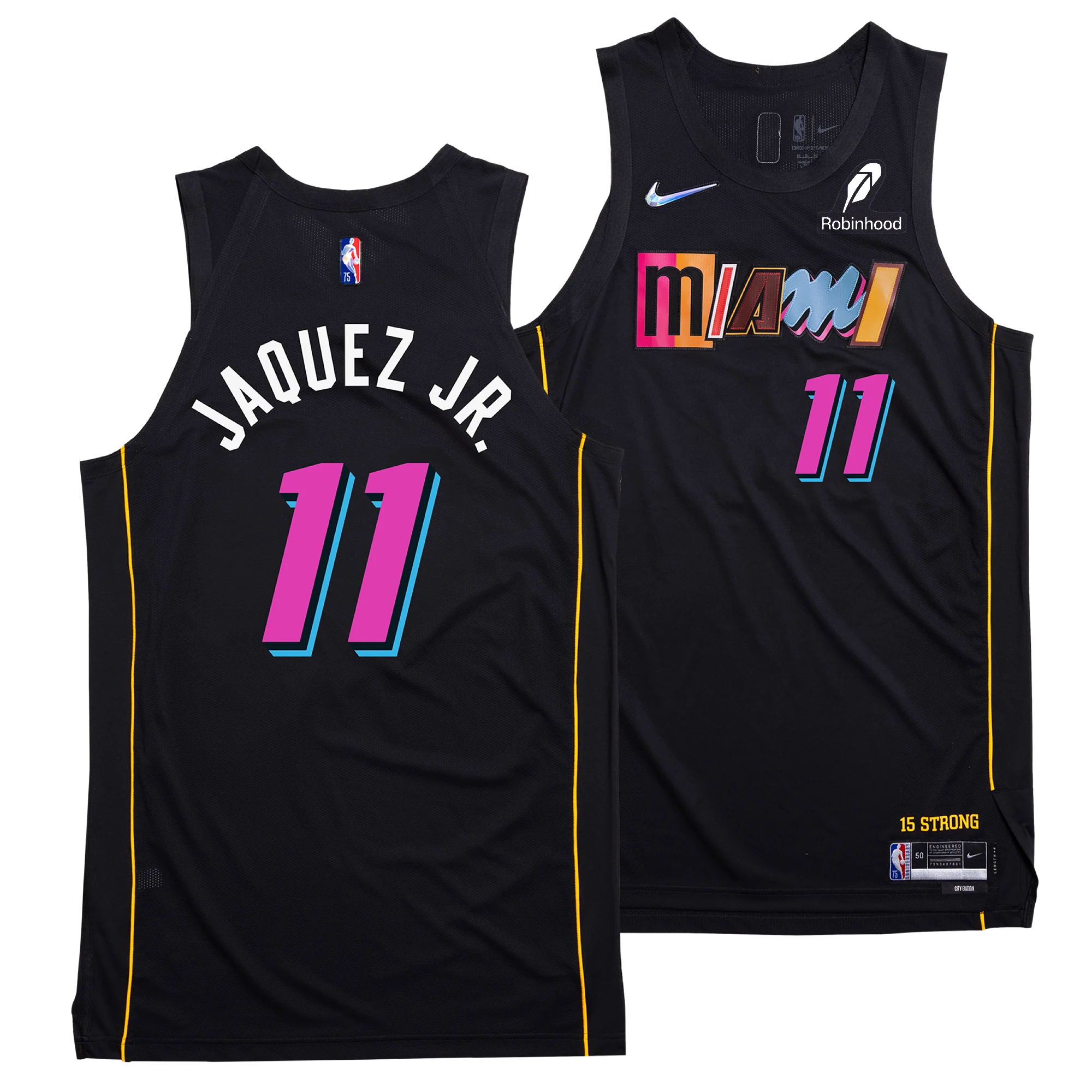 Jaime Jaquez Jr. Nike Miami Mashup Swingman Jersey