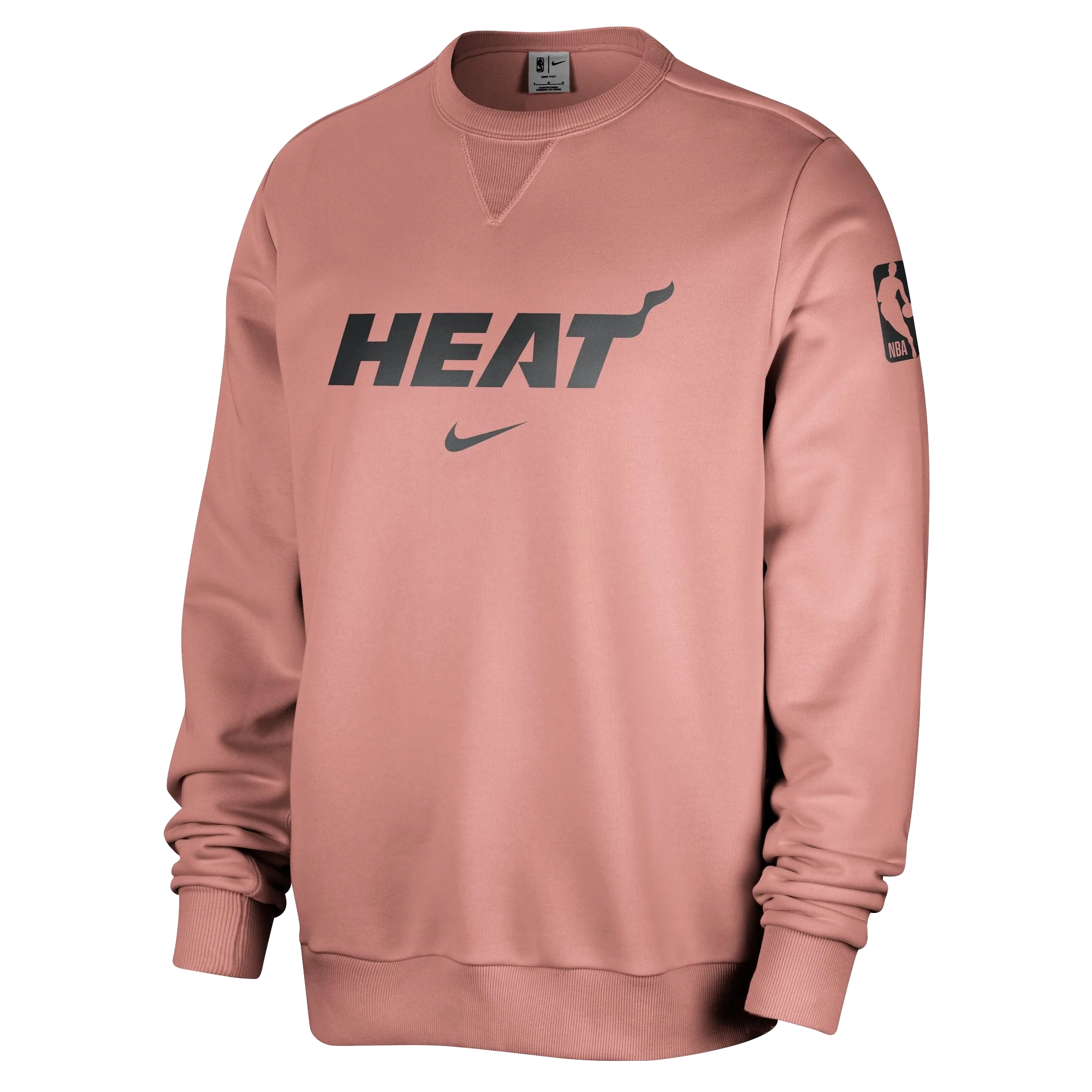 Nike Miami HEAT Standard Issue Crewneck Sweatshirt 5 Nike Miami HEAT Standard Issue Crewneck Sweatshirt