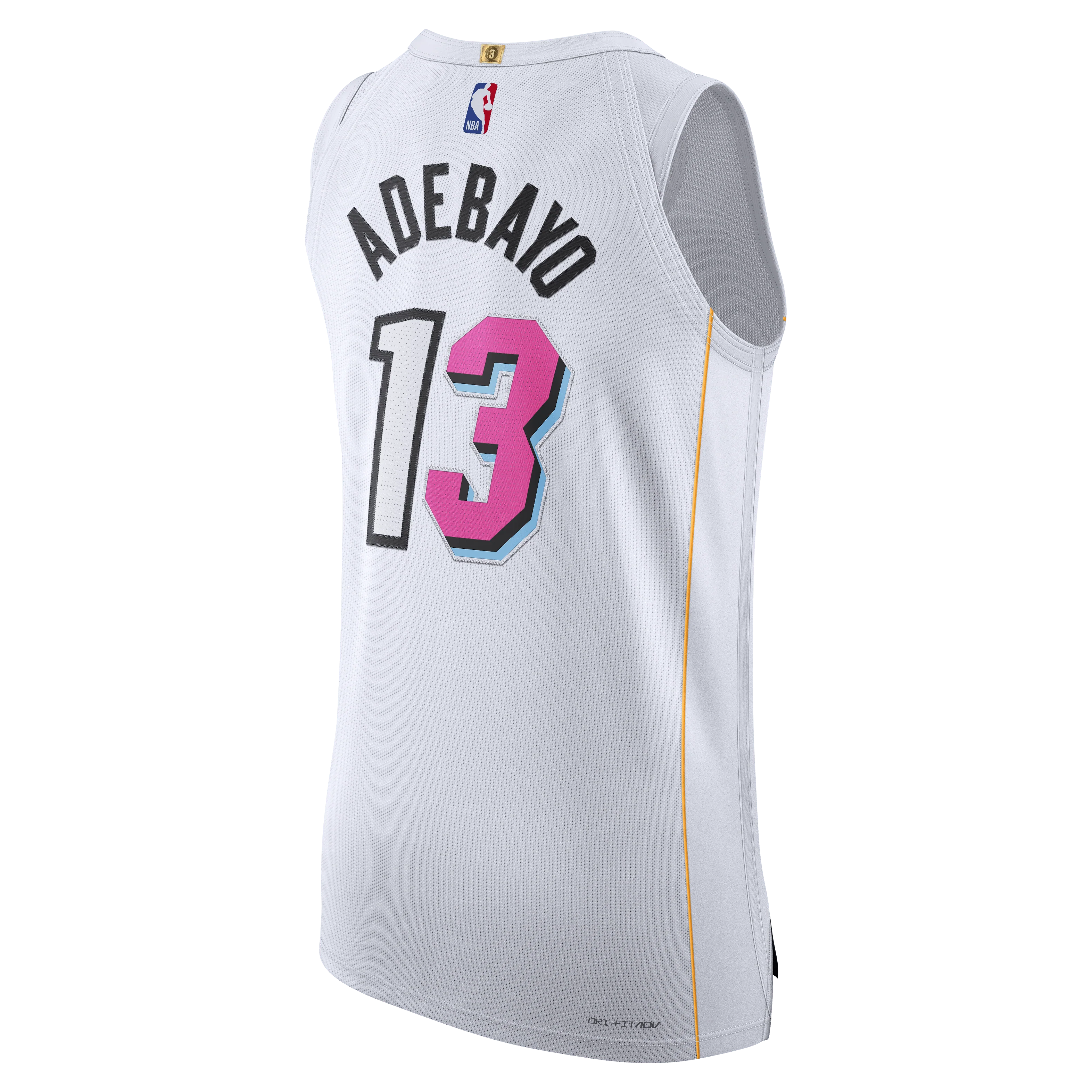 Bam Adebayo Nike Miami Mashup Vol. 2 Authentic Jersey 2 Bam Adebayo Nike Miami Mashup Vol. 2 Authentic Jersey