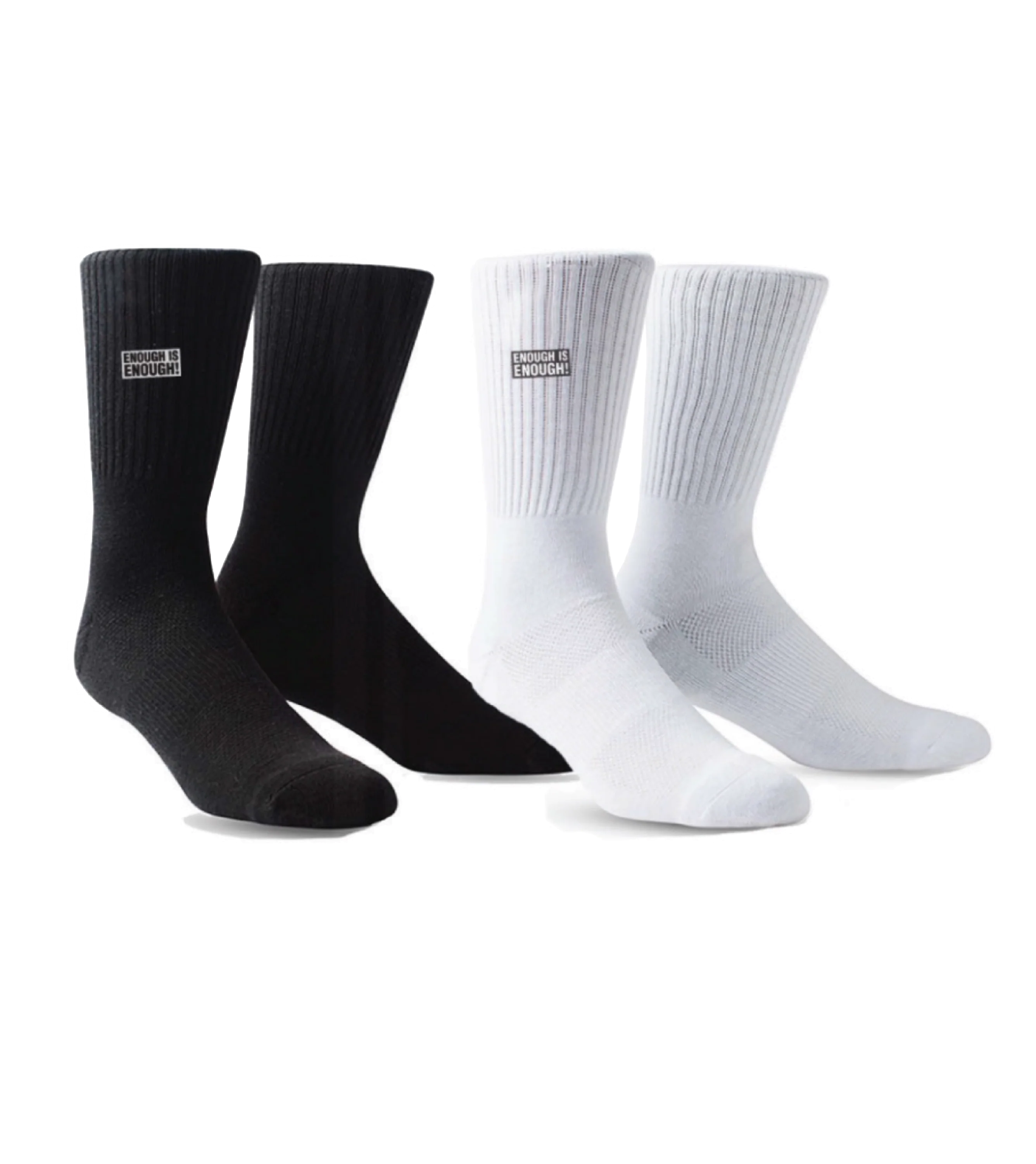 PKWY Enough Is Enough 2 Pack Socks