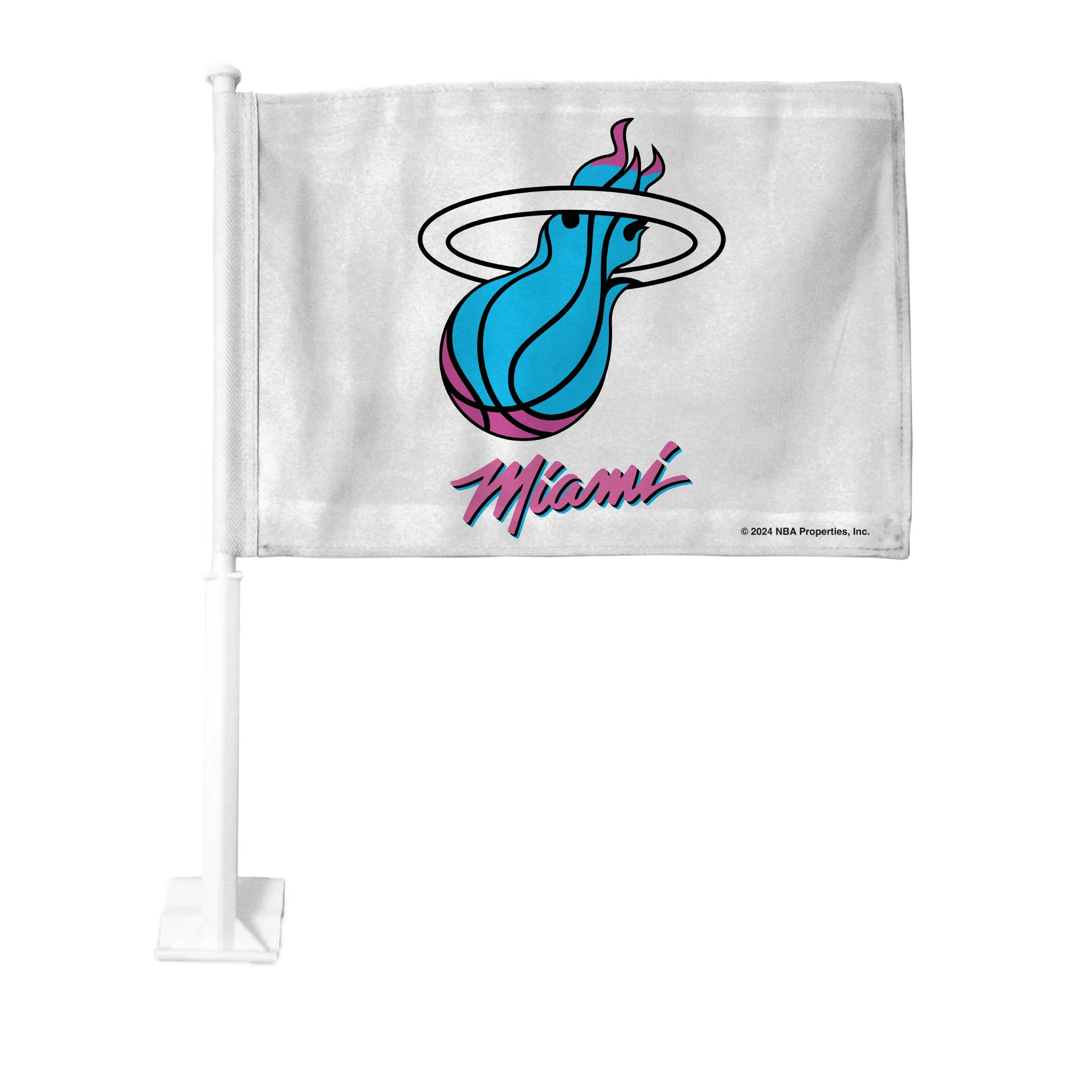 Miami HEAT Original Vice Car Flag 1 Miami HEAT Original Vice Car Flag