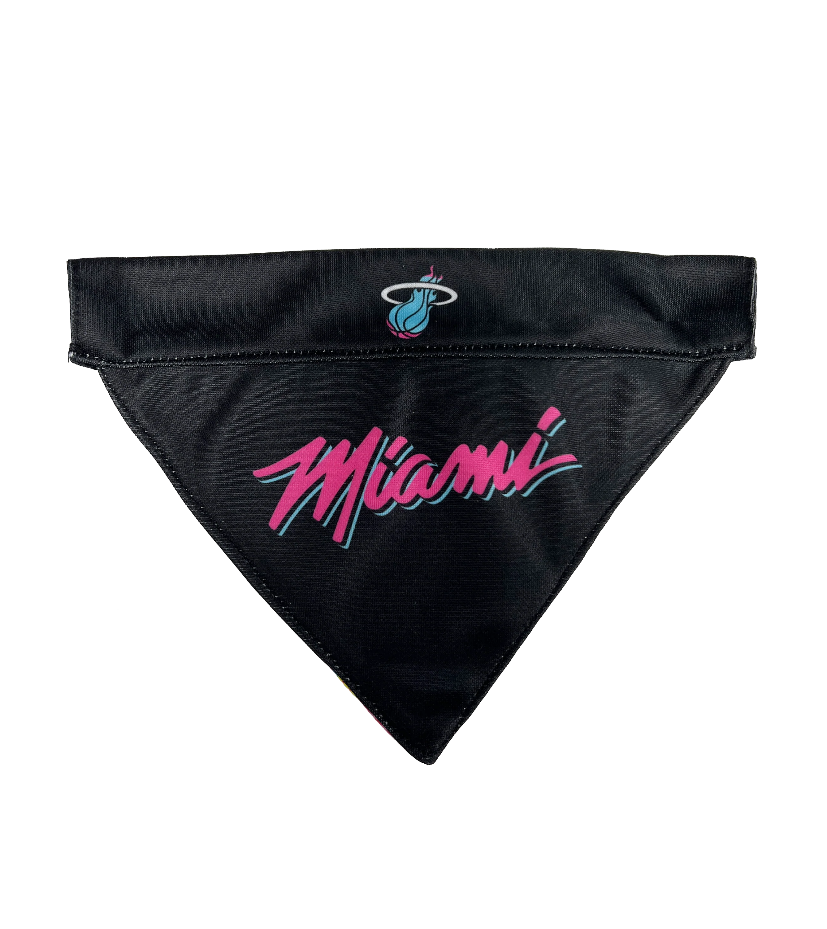 Miami HEAT Original Vice Reversible Pet Bandana 3 Miami HEAT Original Vice Reversible Pet Bandana