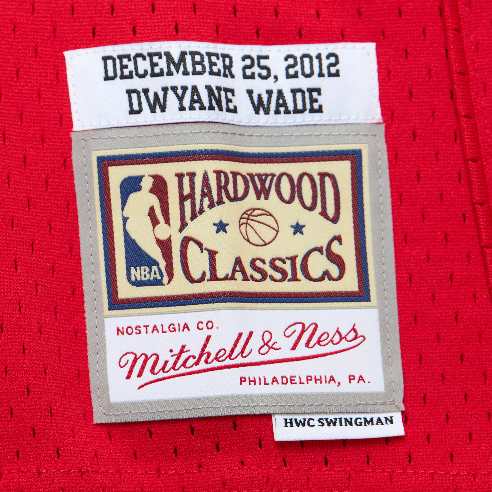 Dwyane Wade Mitchell & Ness 2012-13 Christmas Day Swingman Jersey 4 Dwyane Wade Mitchell & Ness 2012-13 Christmas Day Swingman Jersey