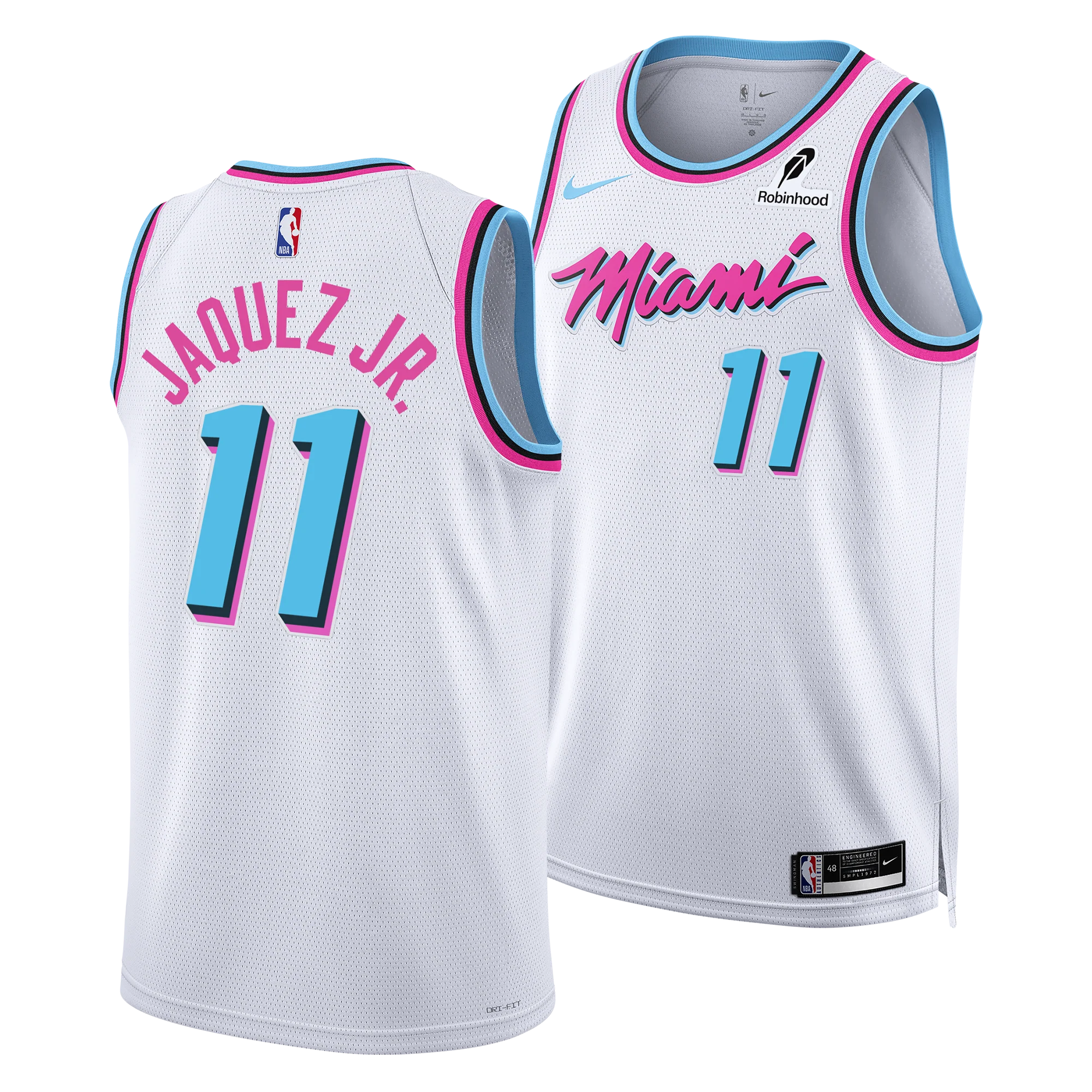 Jaime Jaquez Jr. Nike Original Vice Youth Swingman Jersey 3 Jaime Jaquez Jr. Nike Original Vice Youth Swingman Jersey