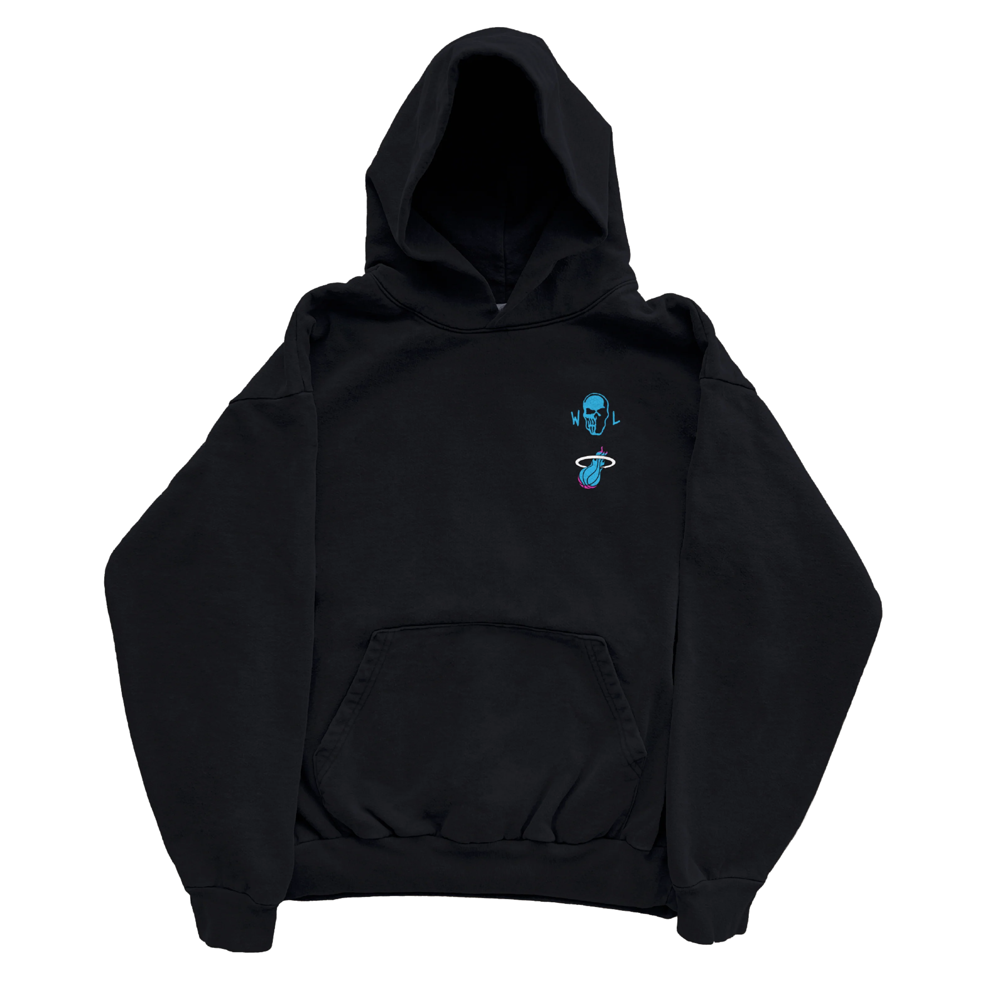 Warren Lotas Miami HEAT Original Vice Hoodie 4 Warren Lotas Miami HEAT Original Vice Hoodie