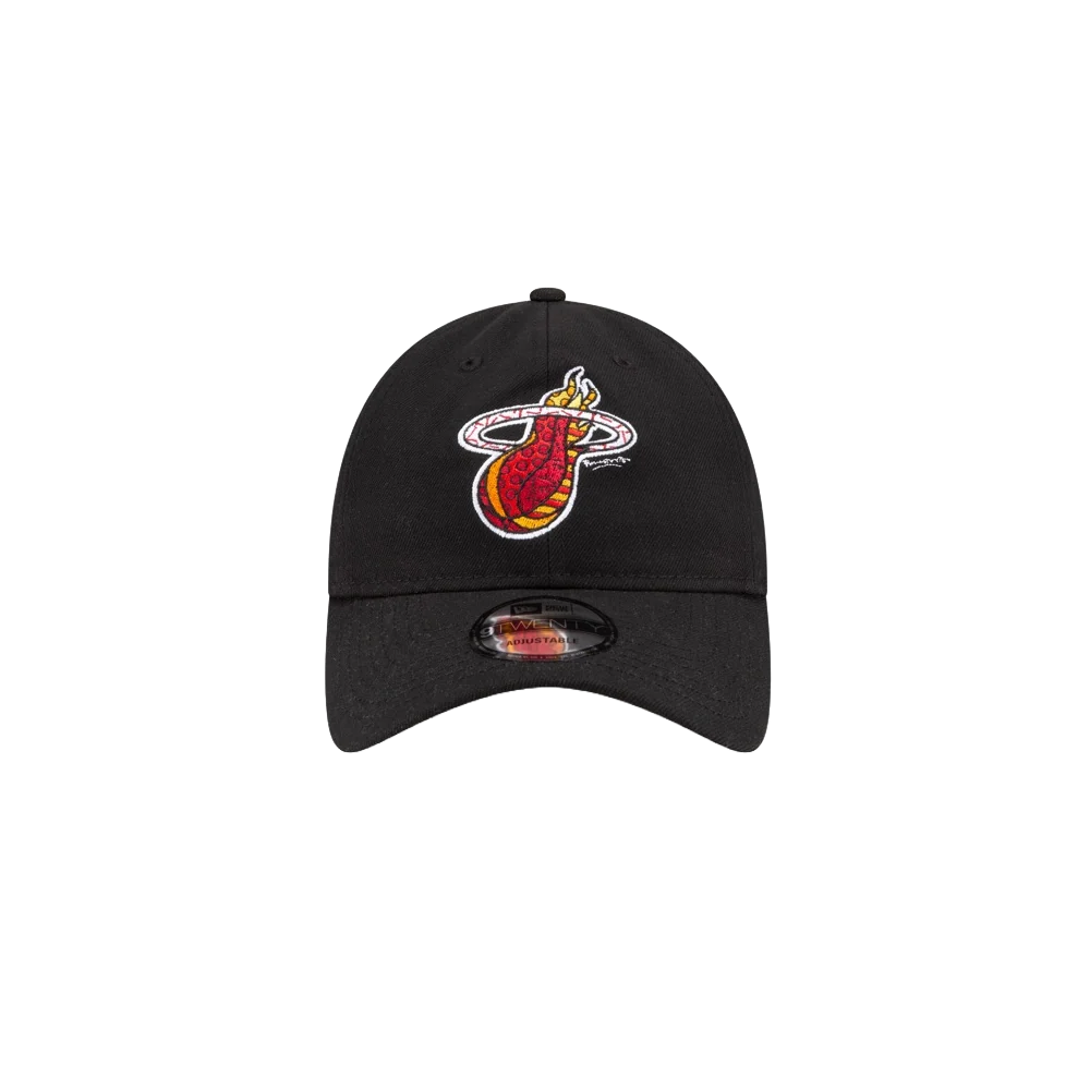 Britto x HEAT Logo Black Dad Hat