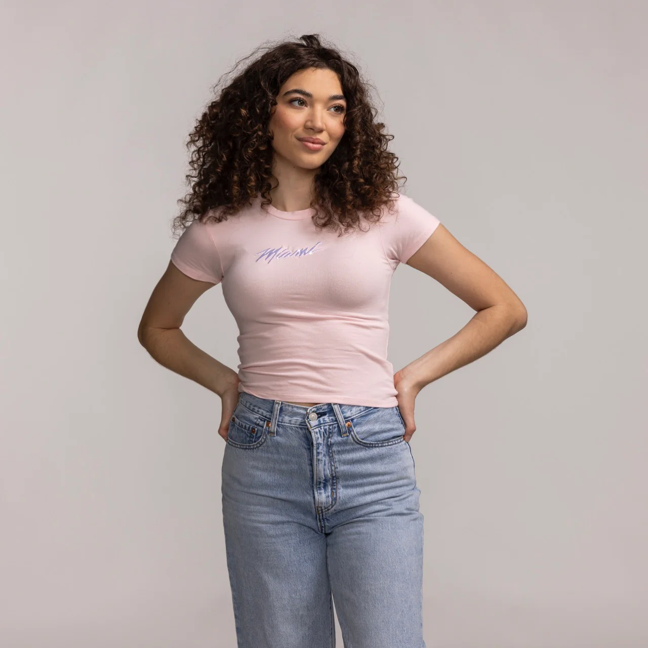 Court Culture MIAMI Embroidered Baby Tee