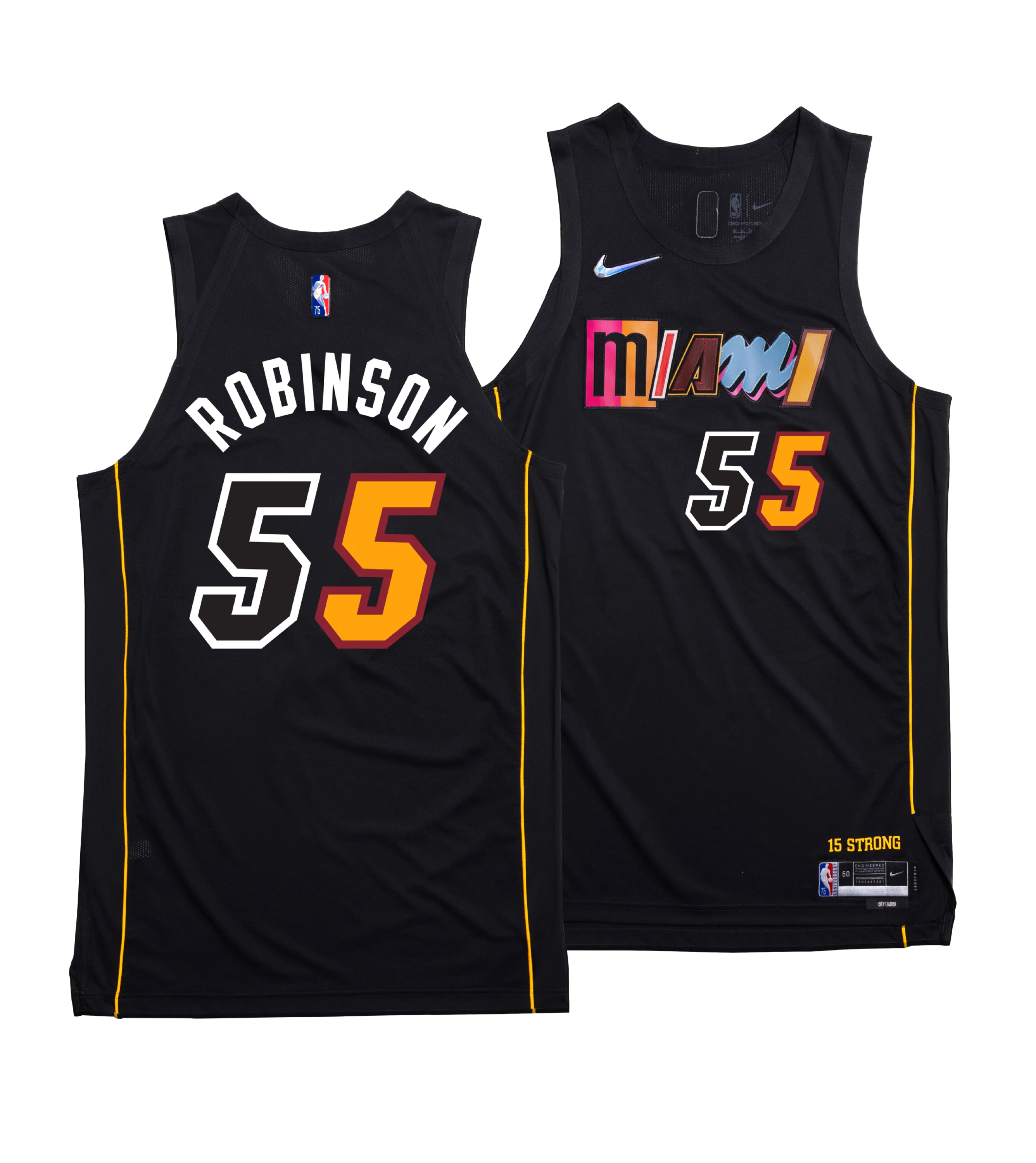 Duncan Robinson Nike Miami HEAT Mashup Youth Swingman Jersey - Player's Choice 1 Duncan Robinson Nike Miami HEAT Mashup Youth Swingman Jersey - Player's Choice